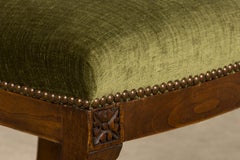 Set of 10 Mid-19th Century French Directoire Walnut Dining Chairs