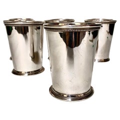 Vintage Set of 8 Mid-20th Century Mint Juleps