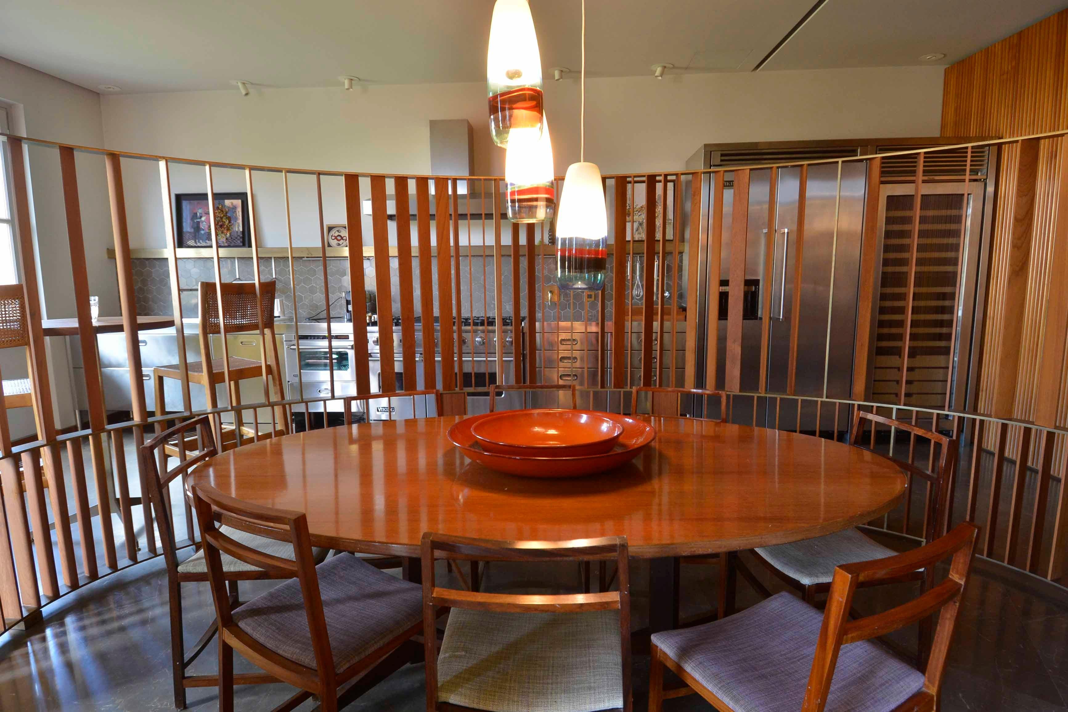 Conjunto de 8 sillas de comedor de Renato Venturi para MIM Roma, Italia, 1961 en venta 2