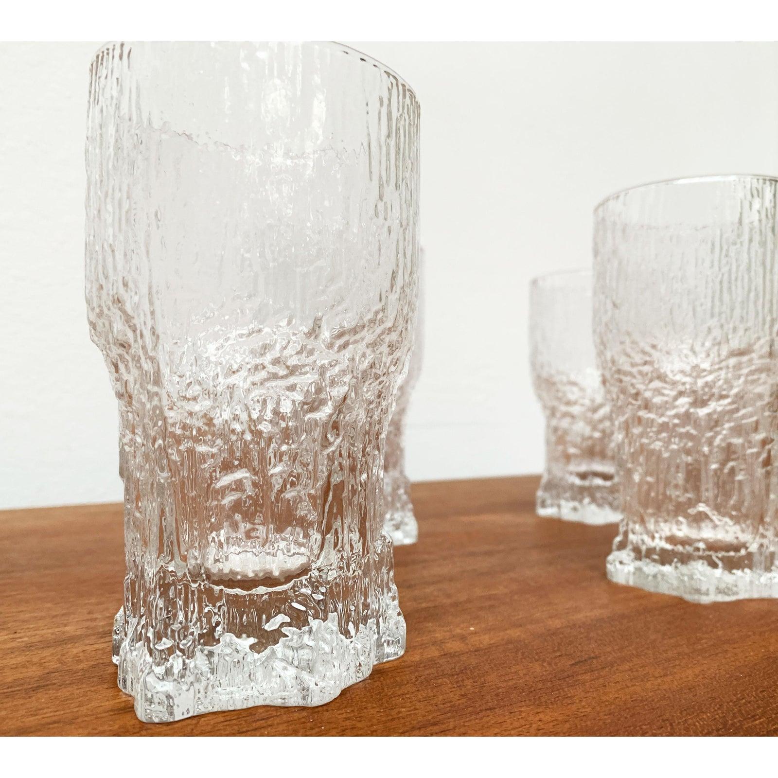 Set von 8 finnischen Aslak-Gläsern aus der Mitte des Jahrhunderts von Tapio Wirkkala für Iittala im Angebot 1