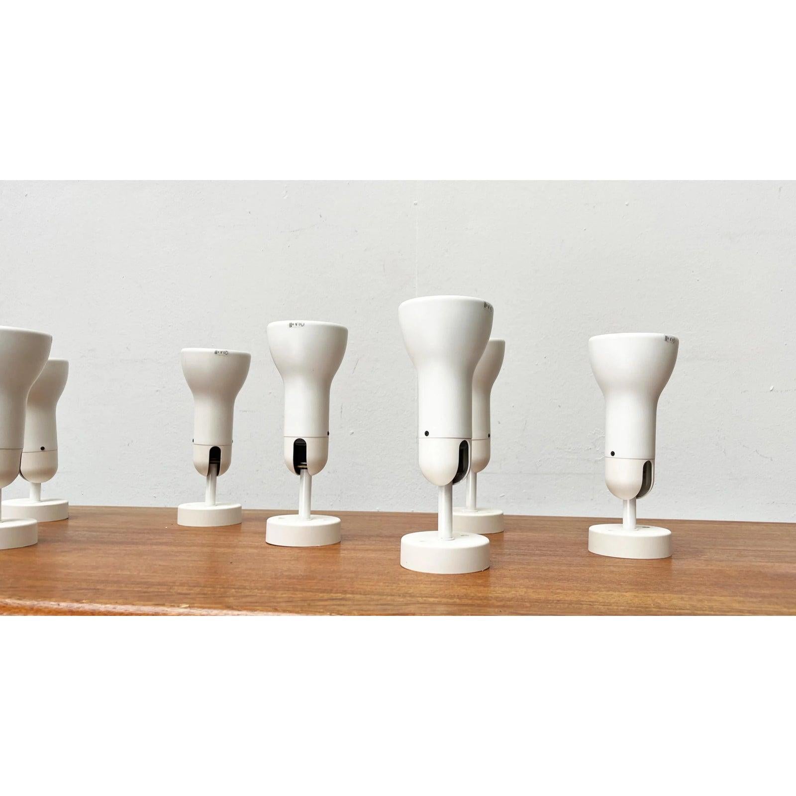 Set di 8 lampade da parete o da soffitto della metà del secolo scorso, Model AGE 710282, anni '70 In condizioni ottime in vendita a Hamburg, DE