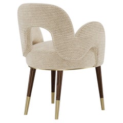 Set of 8 Mid-Century Modern Amuse Chair by Mavo Atelier, Handmade in Portugal