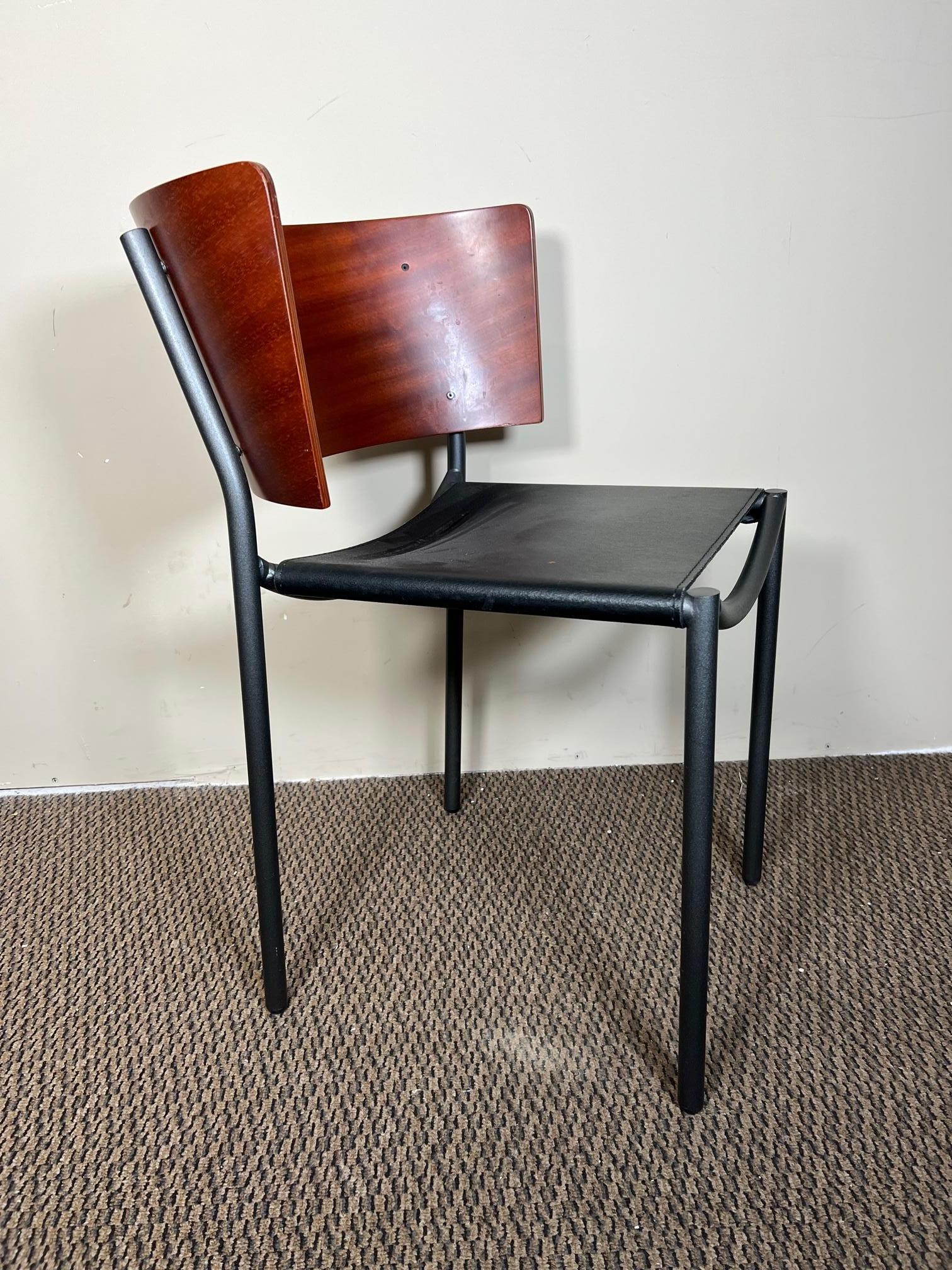 Post-Modern Set of 8 Mid-Century Modern Chairs 
