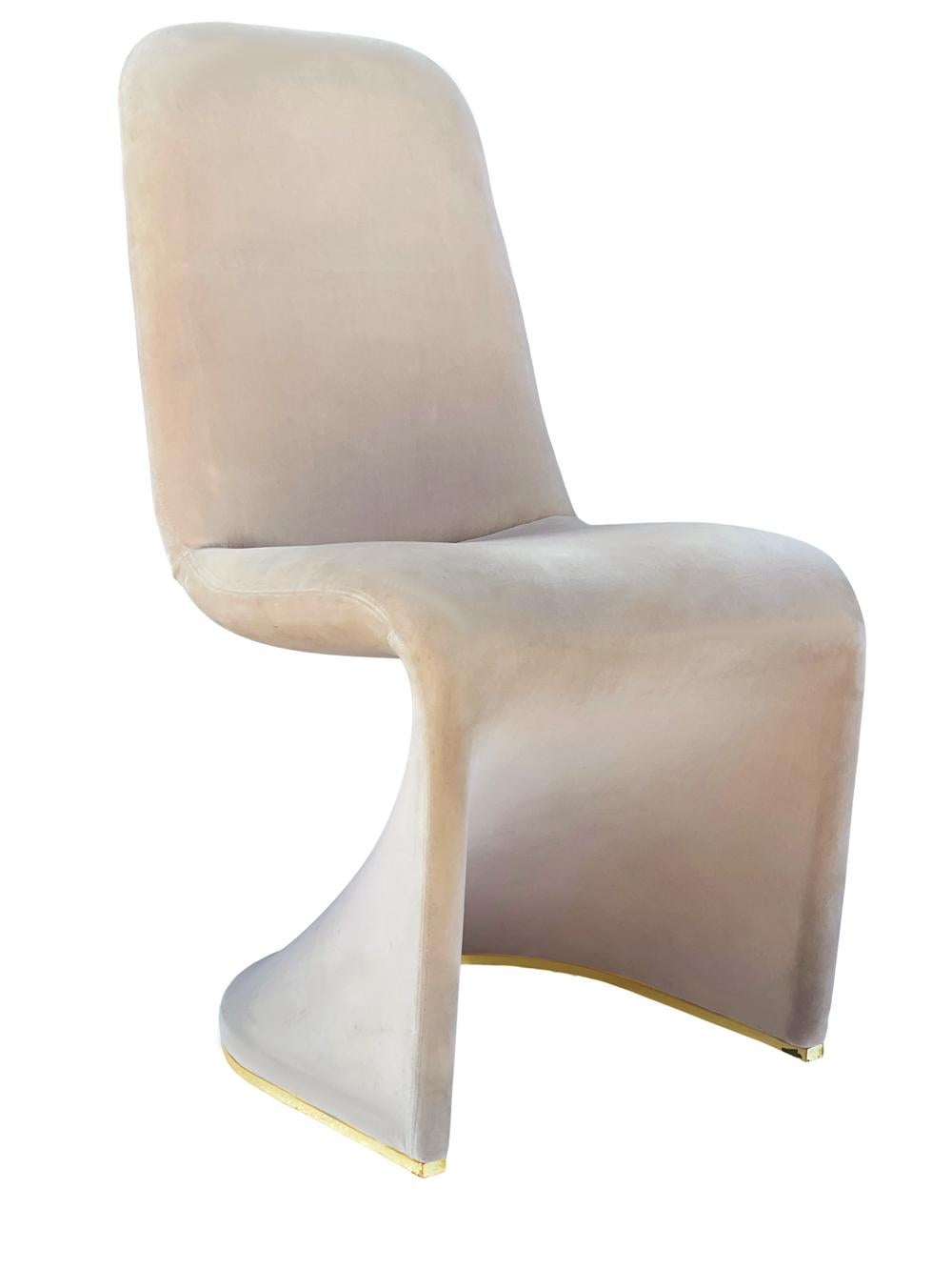 sculptural dining chairs