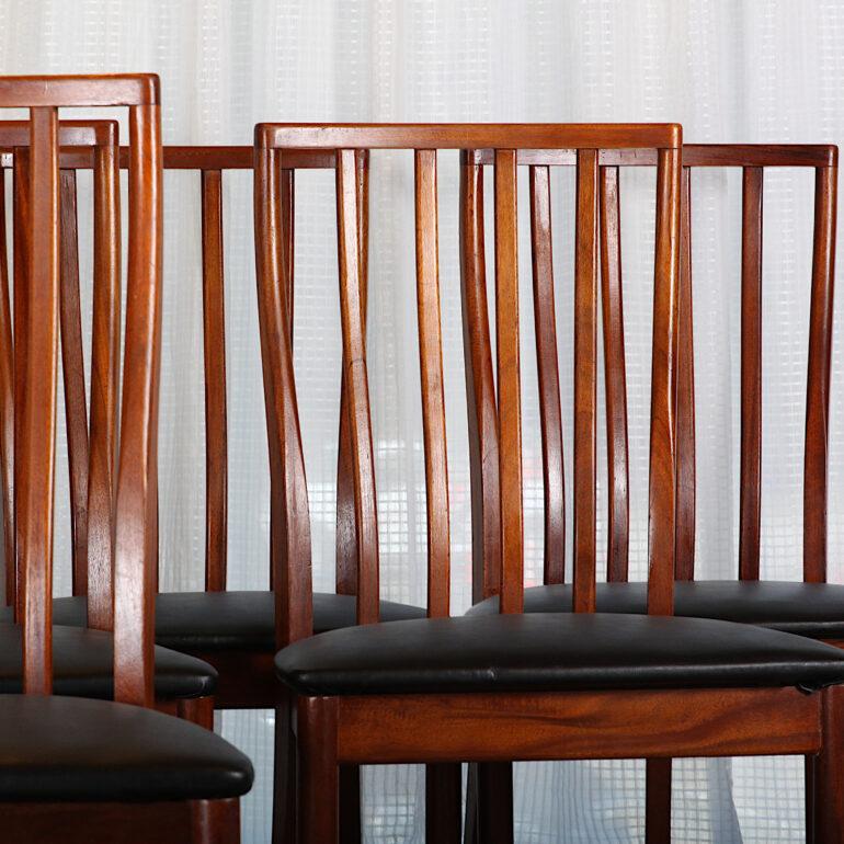 new teak dining chairs