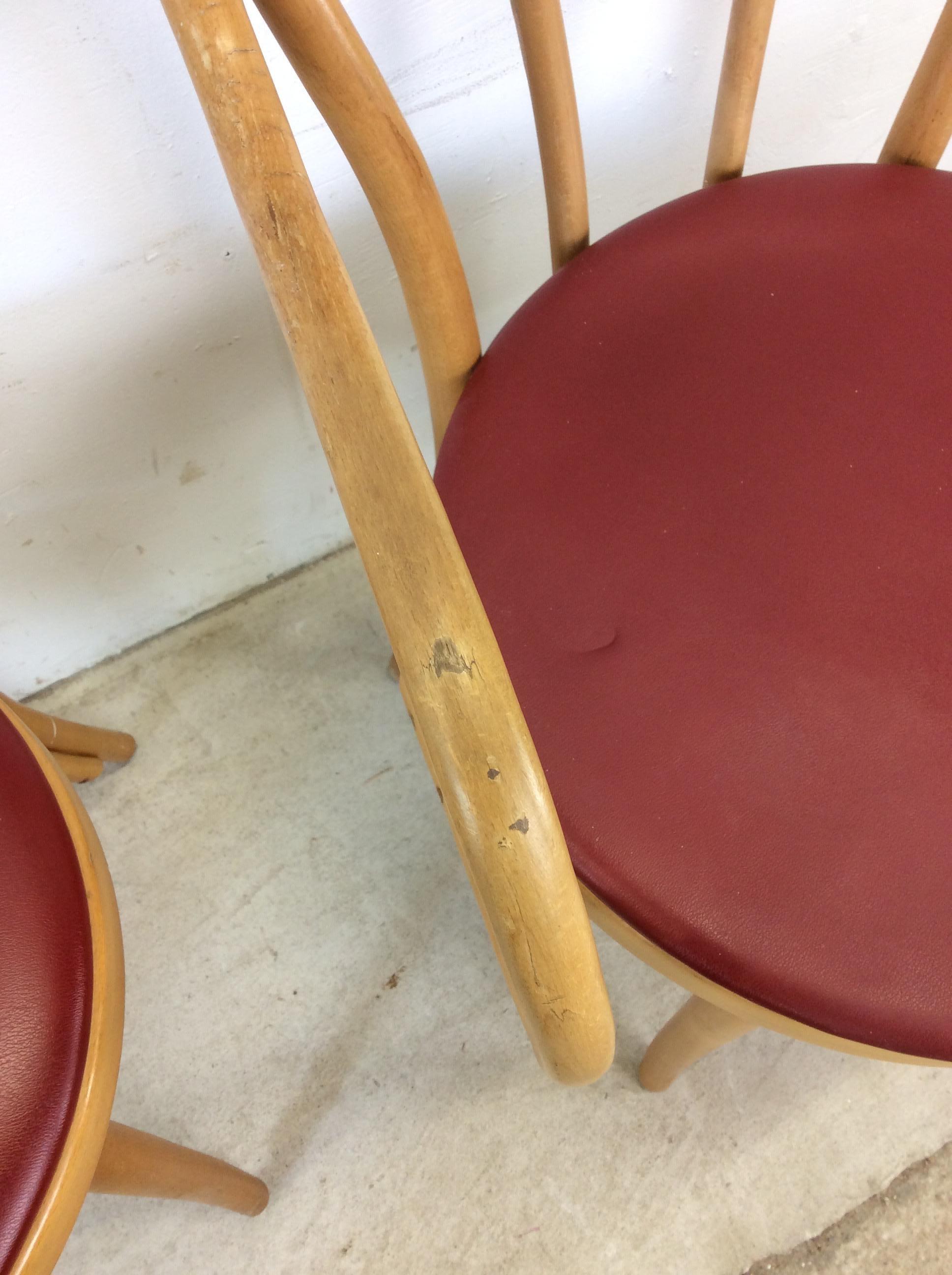 Set di 8 sedie da caffè in stile Thonet del Mid Century Modern in vendita 10