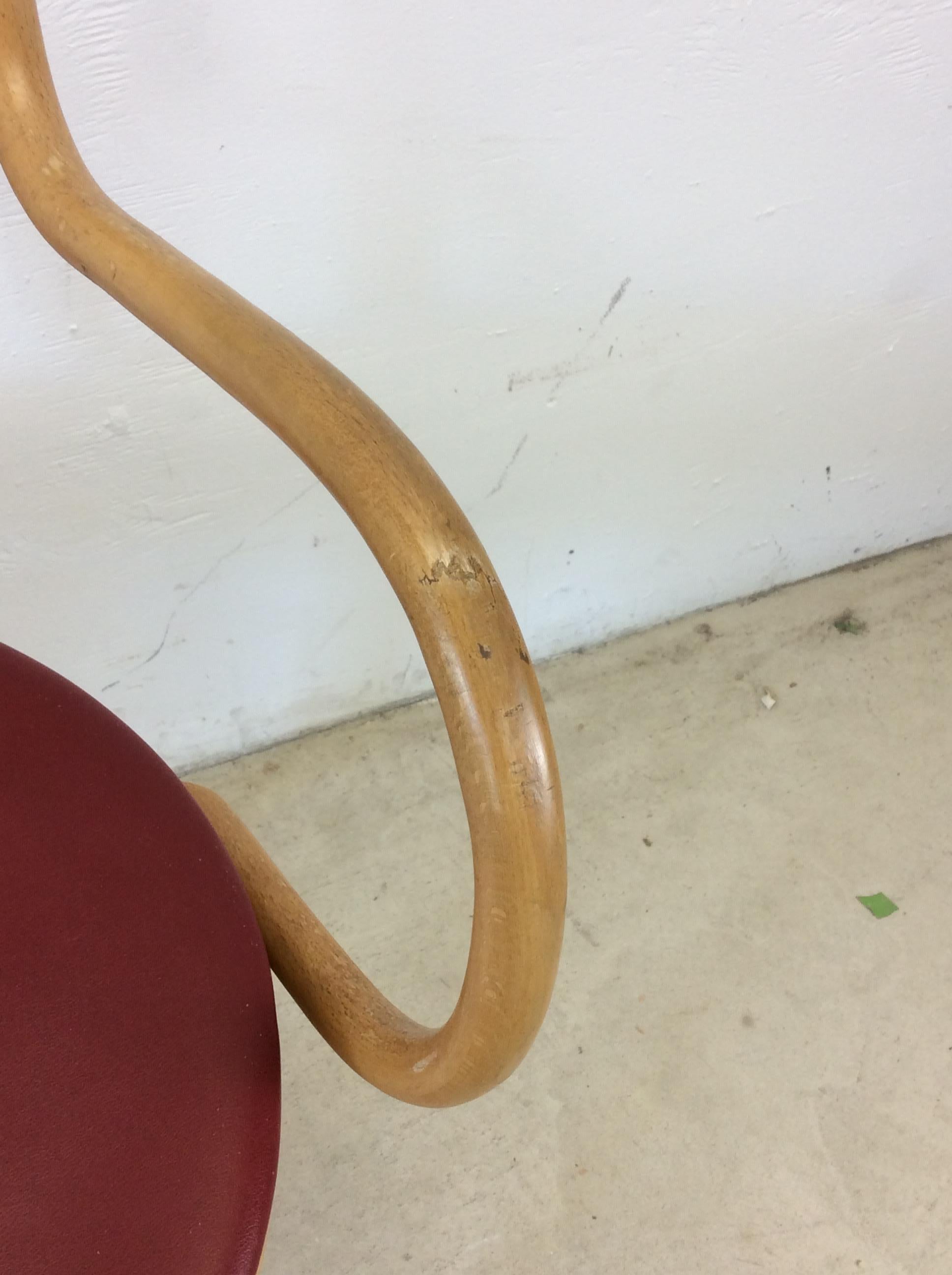 Set di 8 sedie da caffè in stile Thonet del Mid Century Modern in vendita 11