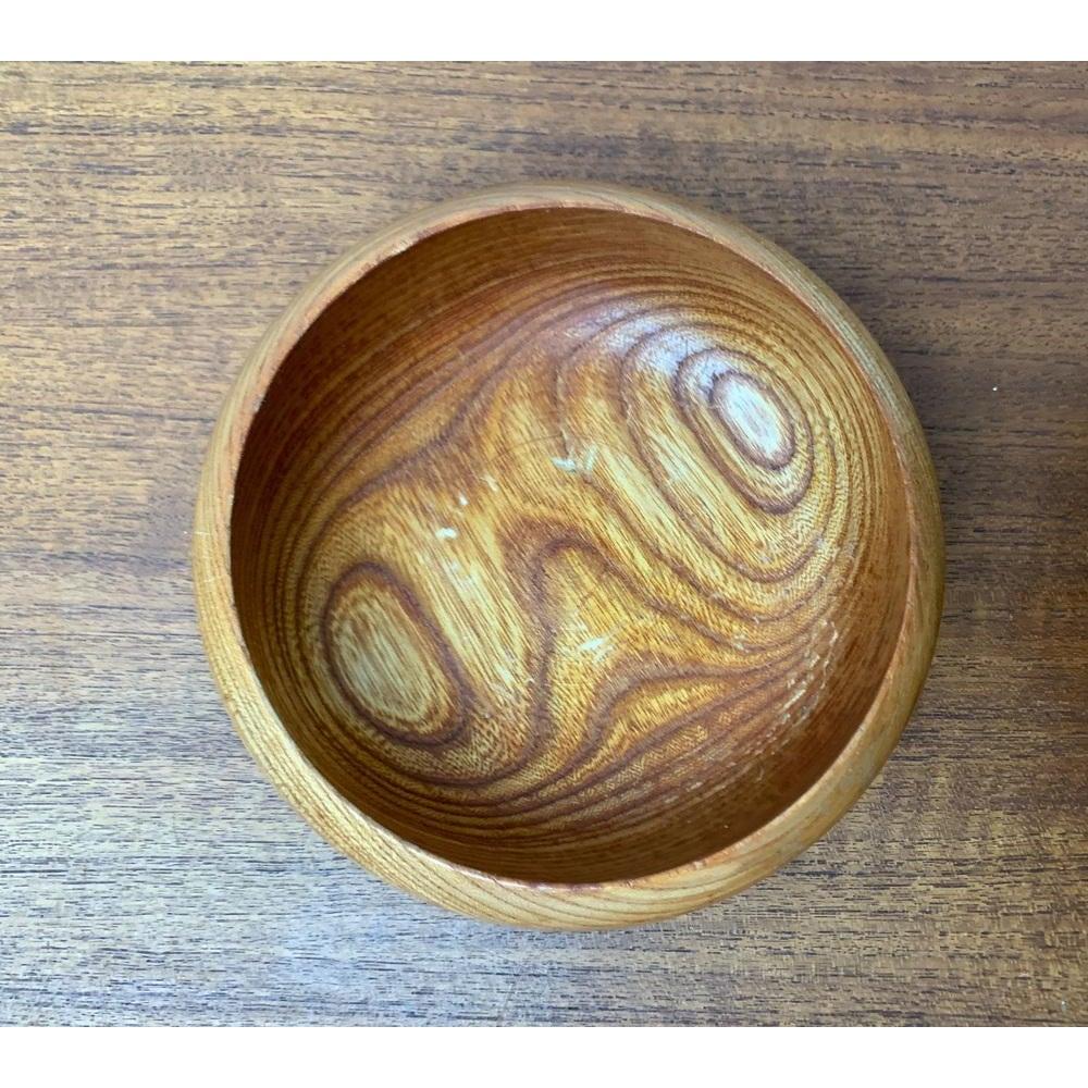 Set of 8 Mid-Century Wooden Bowls, 1960s For Sale 7