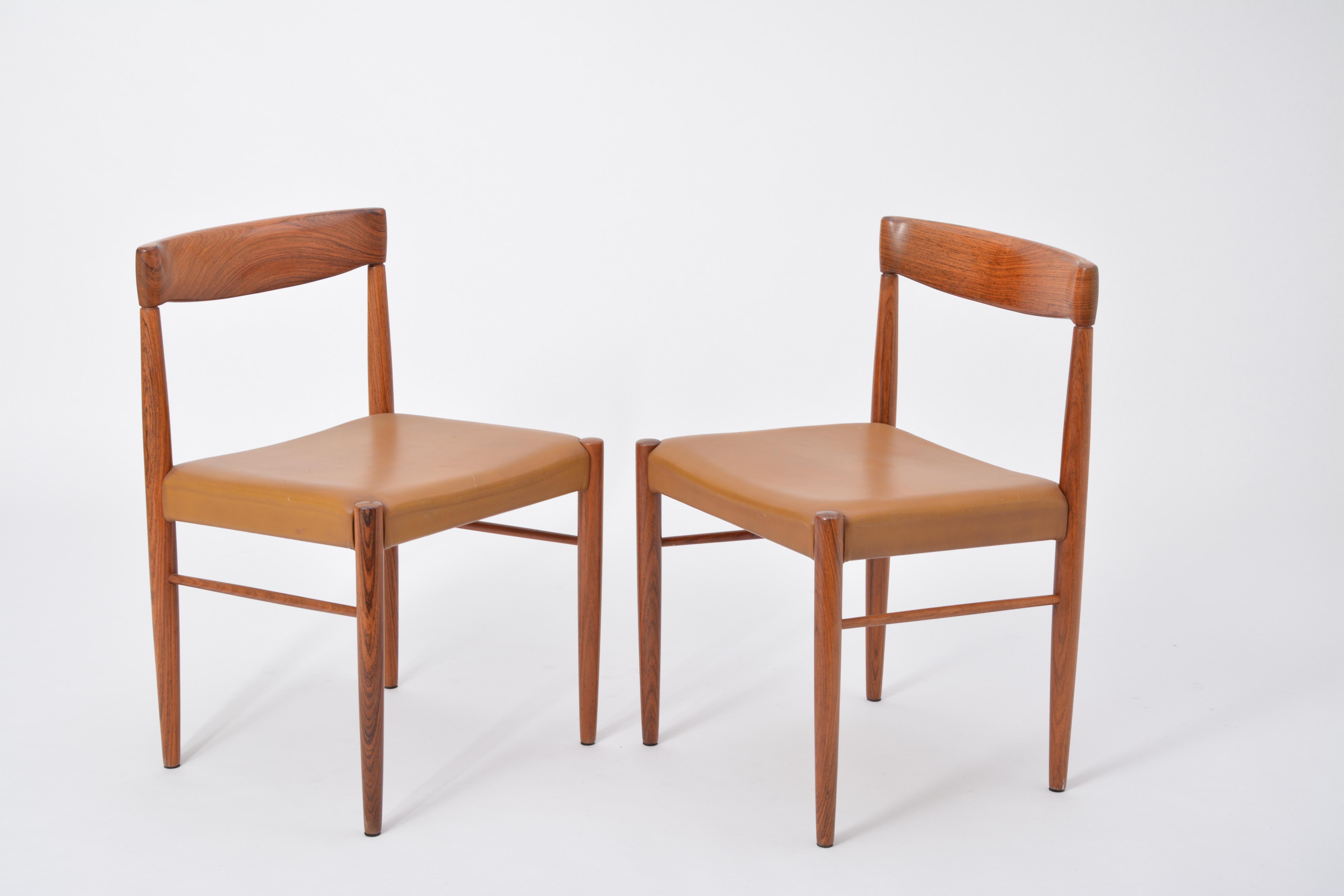 Set of 8 Midcentury Dining Chairs by H.W. Klein for Bramin 5