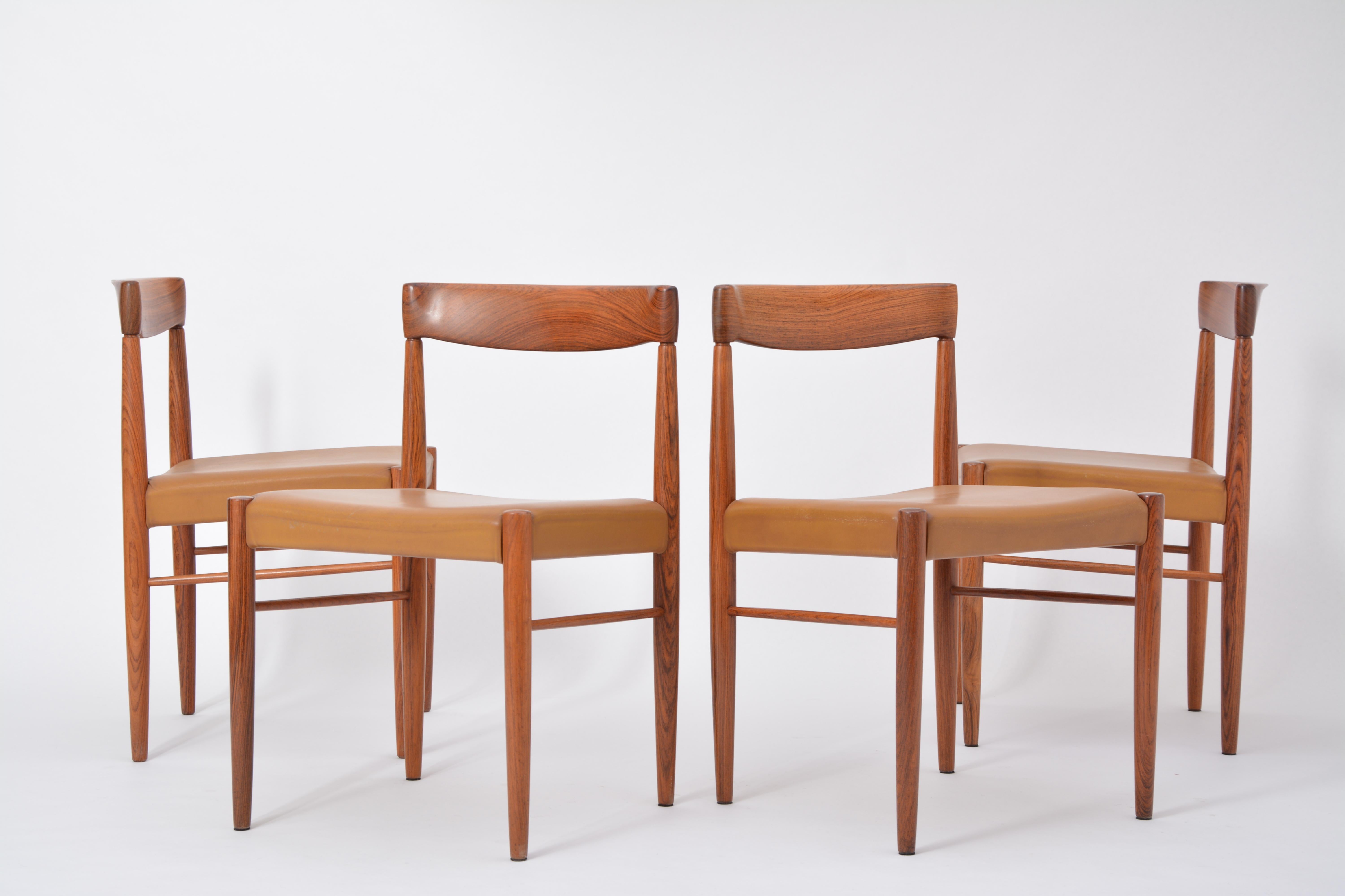 Set of 8 Midcentury Dining Chairs by H.W. Klein for Bramin 7
