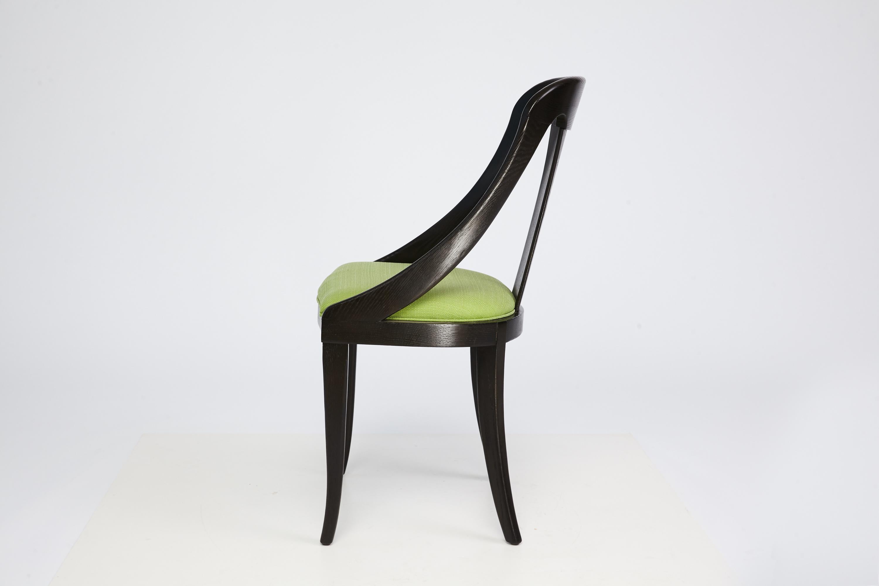 Mid-Century Modern Set of 8 Midcentury Dining Chairs Designed by Jack Van der Molen