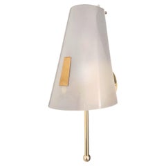 Set of 8 Midcentury Shade Sconces