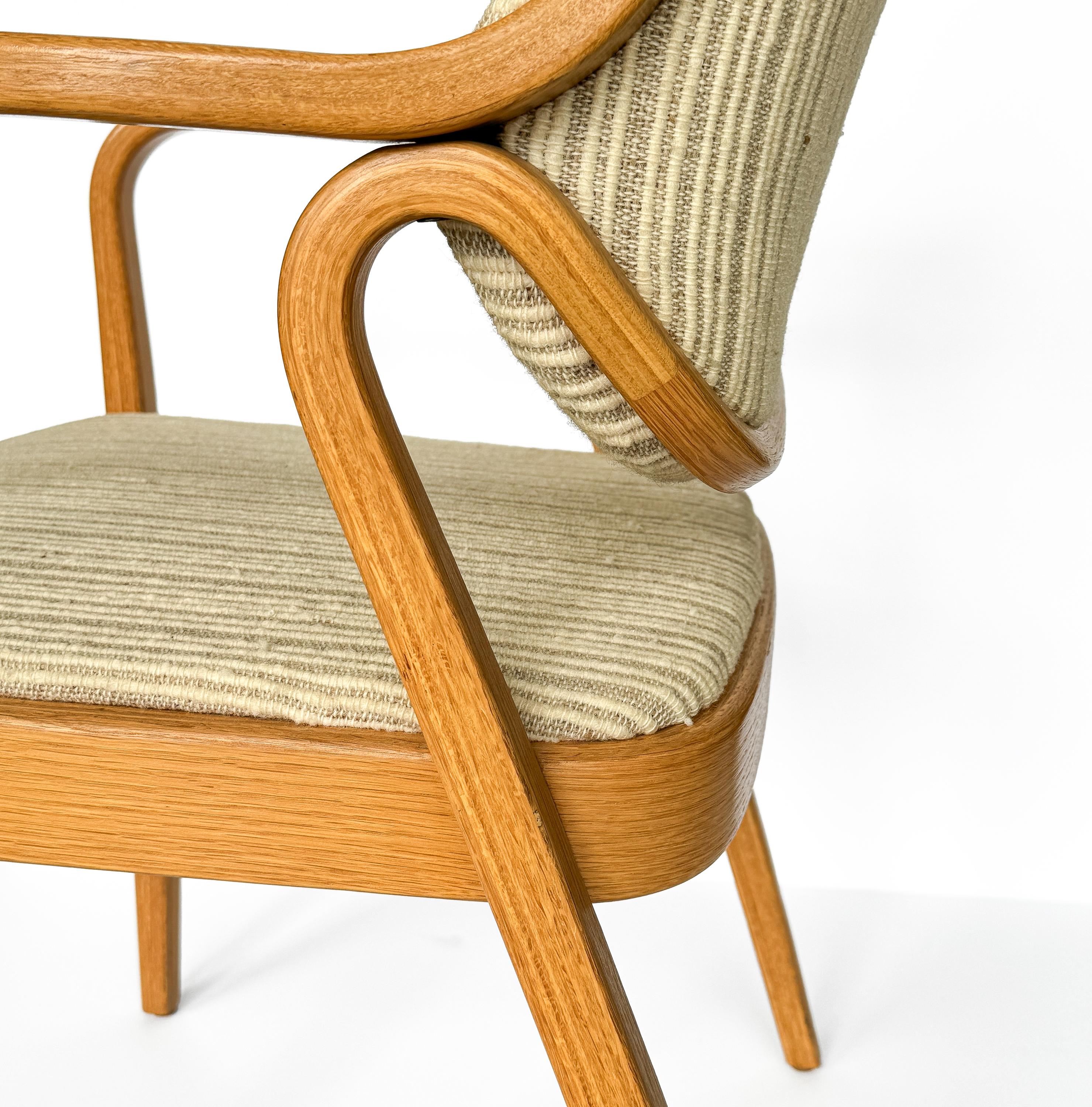 8 Stühle Modell 1105 OAK Dining Chairs von Don Pettit für Knoll im Angebot 10