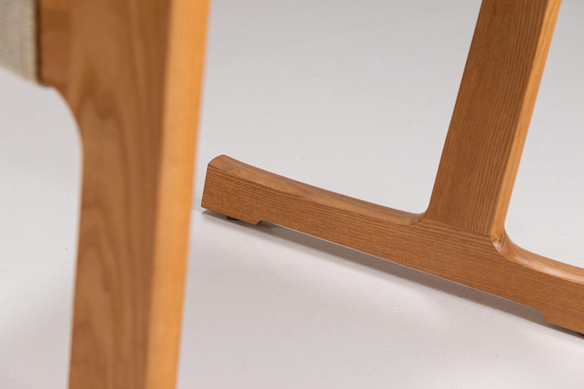 Juego de 8 sillas de comedor Modelo 594 de Ditte & Adrian Heath para France & Søn en venta 9