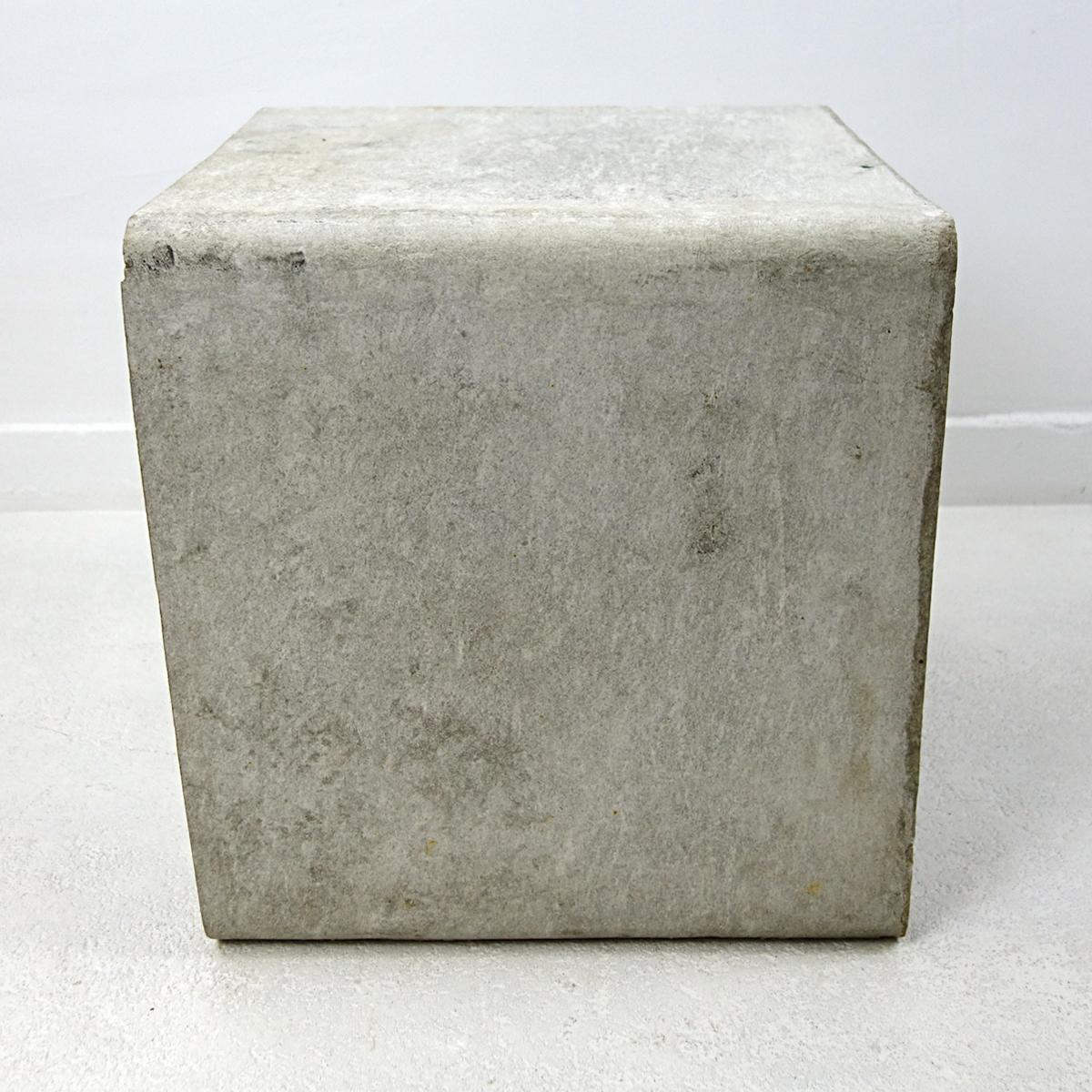 Set of 8 Modular Cement Cubes by Willy Guhl for Eternit 4