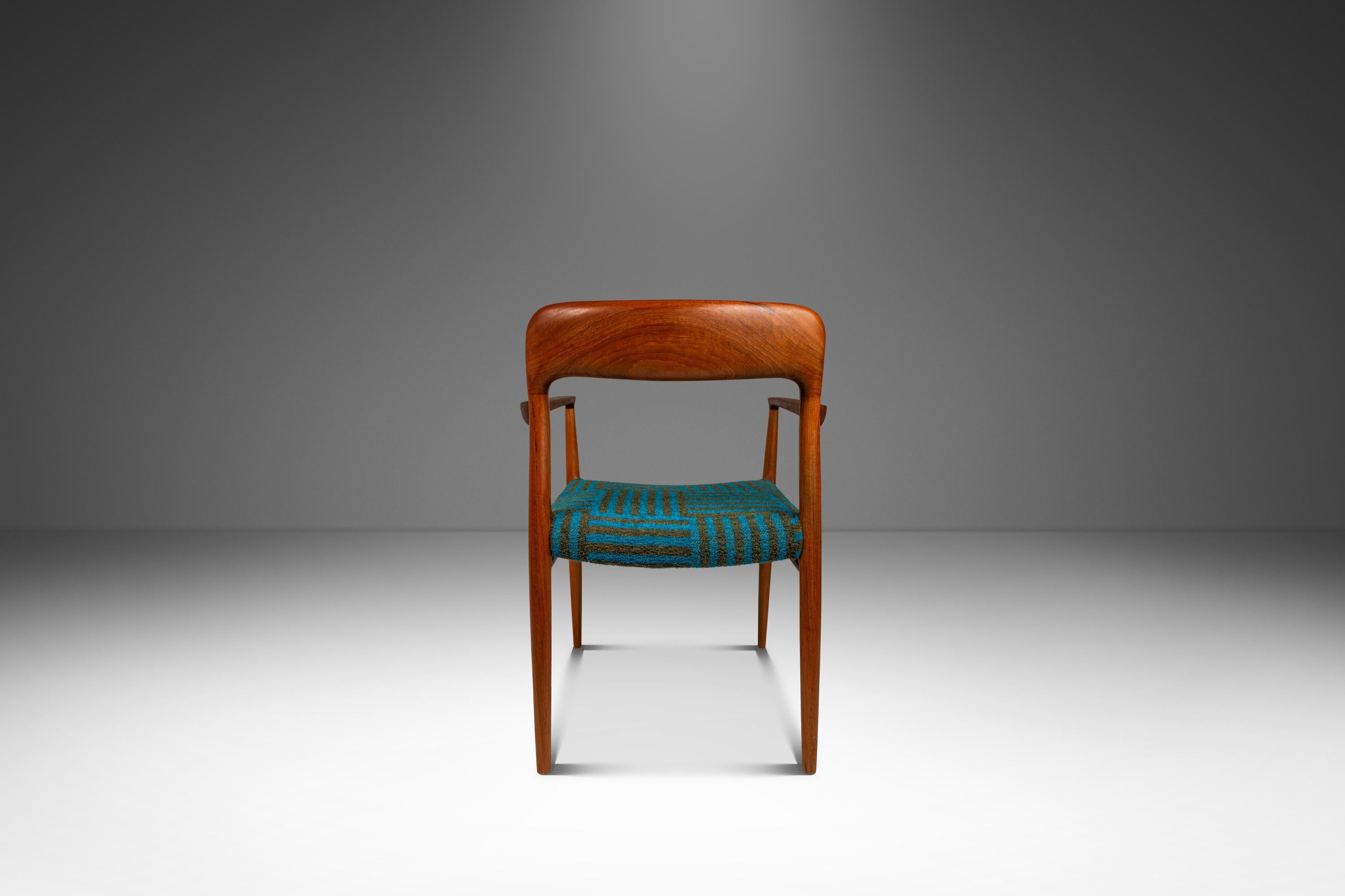 Set di 8 sedie da pranzo Moller Model 75, Niels Møller, JL Møllers, Danimarca, anni '60 In condizioni buone in vendita a Deland, FL