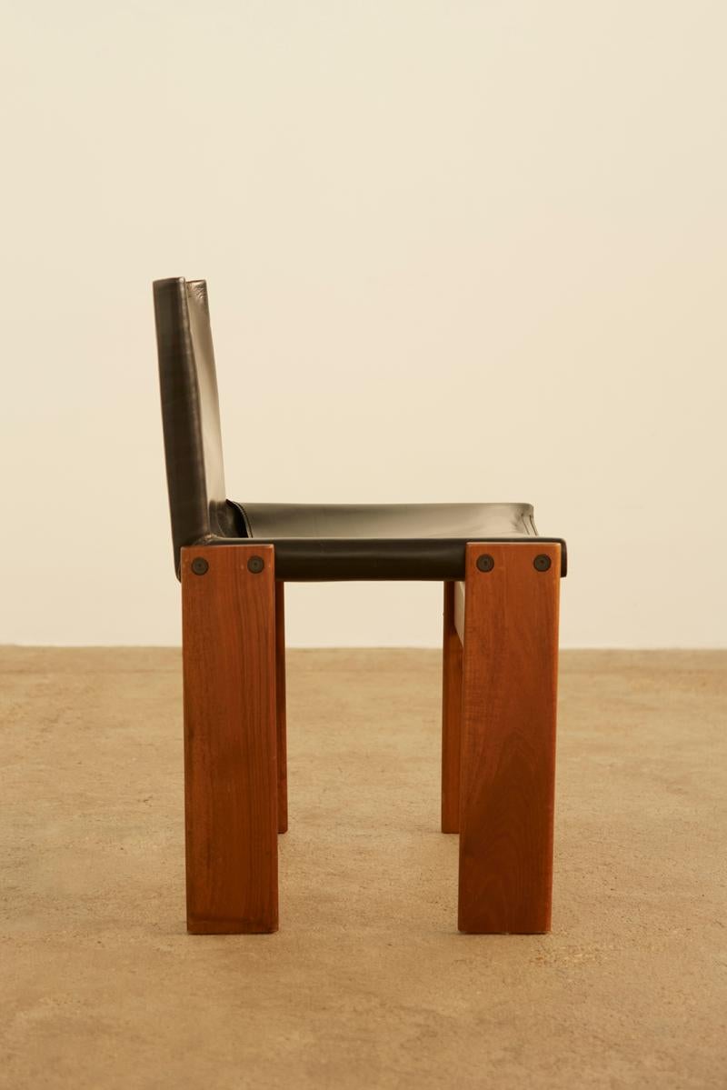 Set di 8 sedie Monk di Afra & Tobia Scarpa In condizioni ottime in vendita a London, GB
