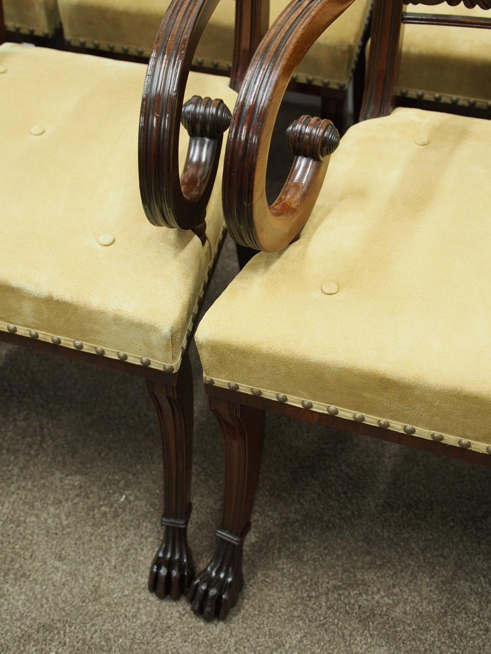 19th Century Set of 8 Morison and Co. Style Chairs For Sale