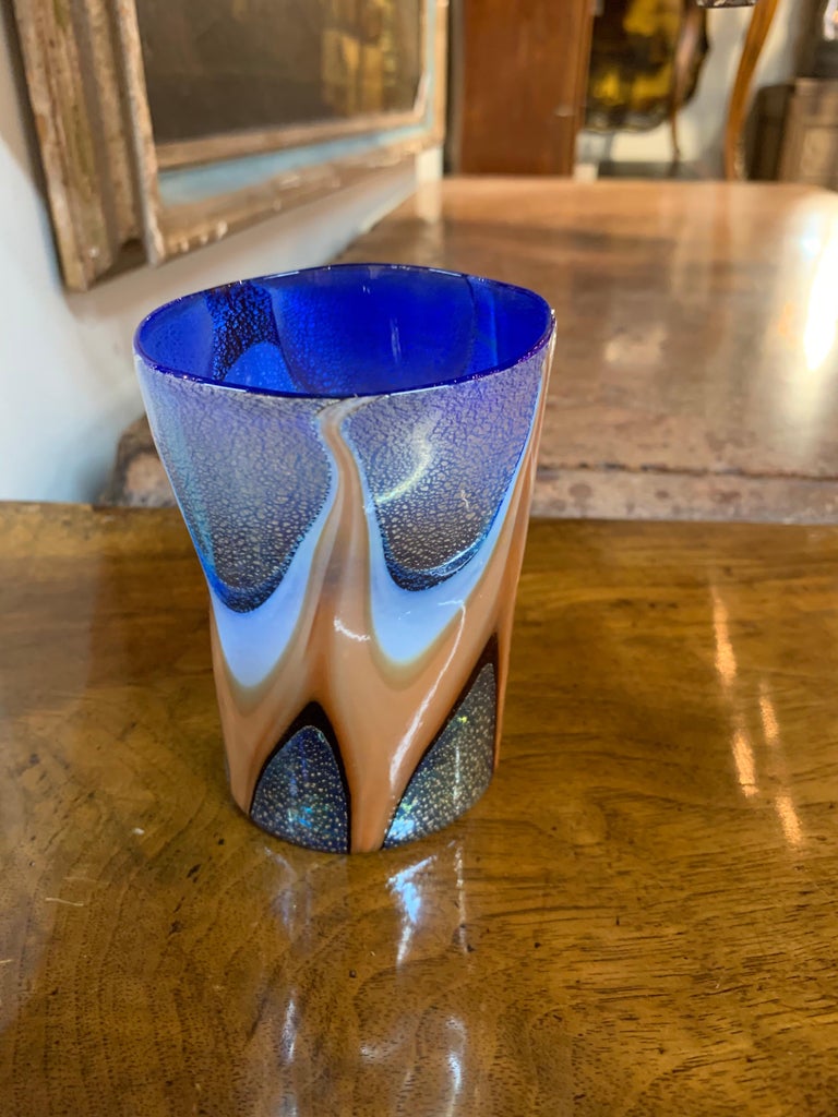 Set of 8 Murano Glass Cups at 1stDibs murano cups