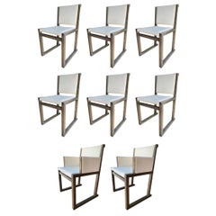 Set of 8 "Musa" Chairs by Antonio Citterio for Maxalto