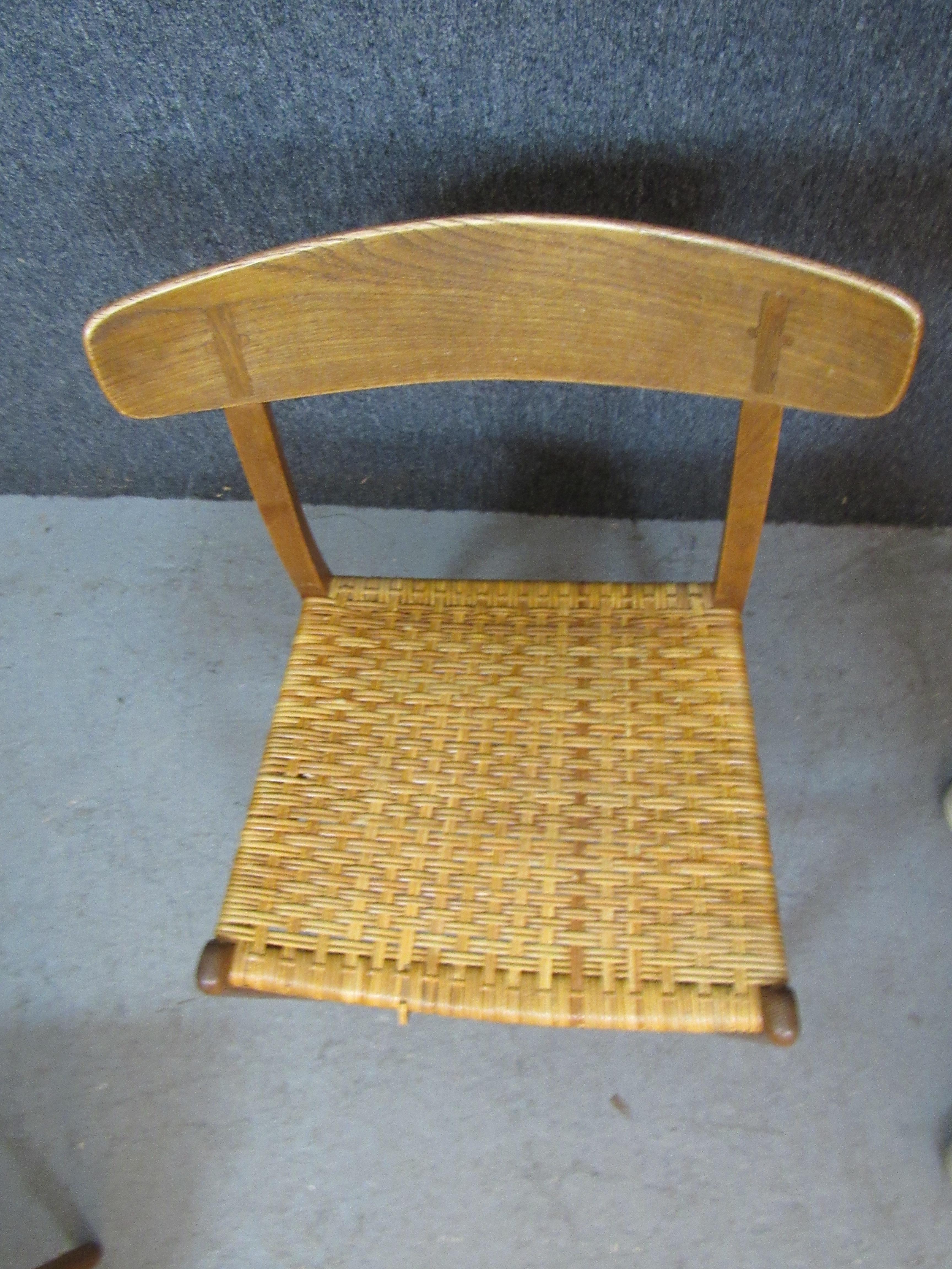 Set of 8 Original Hans Wegner Oak CH23 Chairs by Carl Hansen & Son For Sale 7