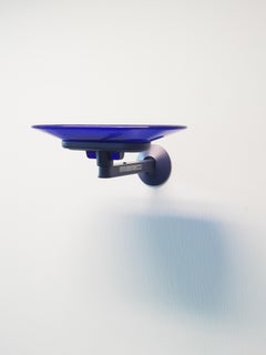 Set of 8 original Memphis style "Jill" Arteluce wall sconces, 1980's