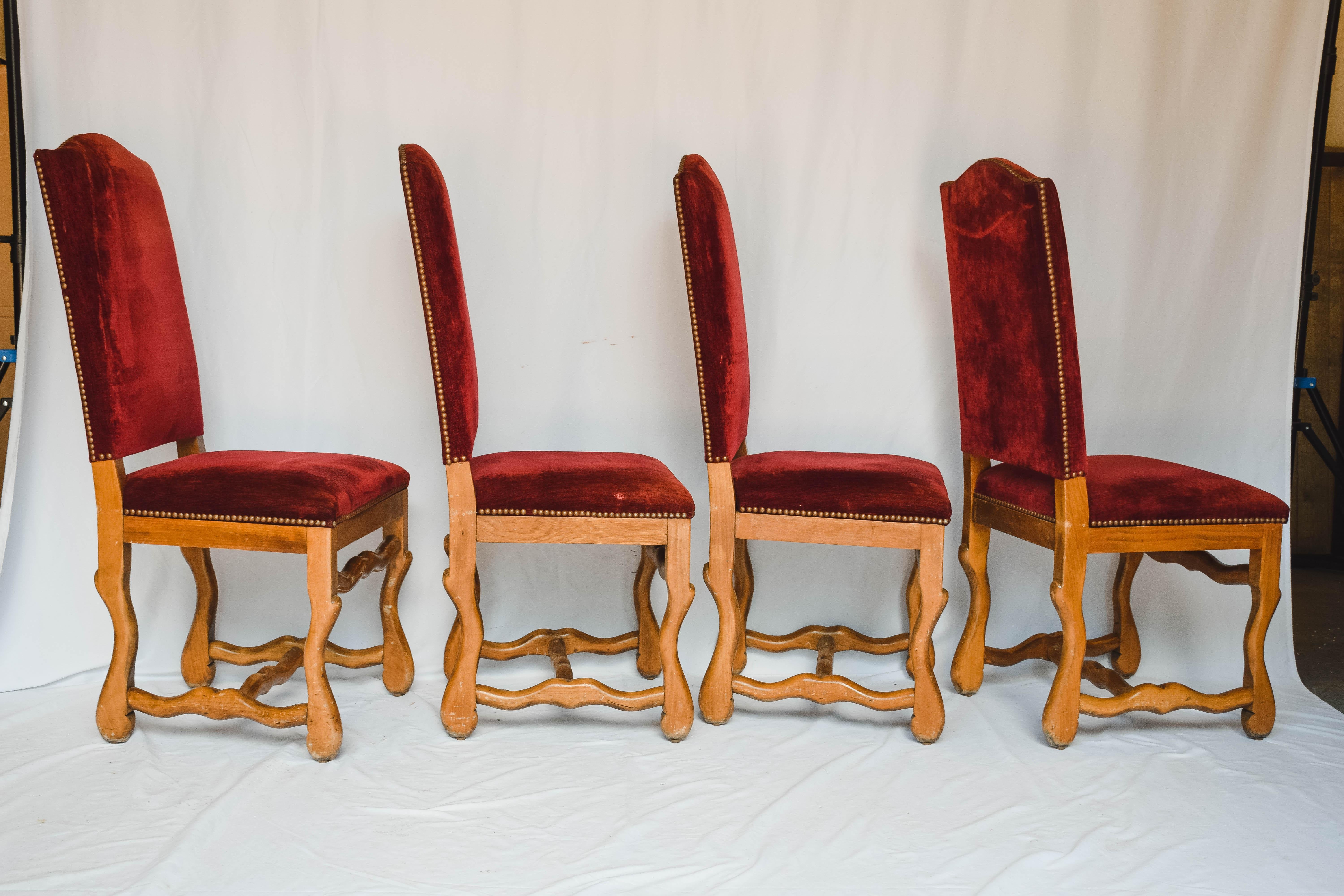 Set of 8 Os de Mouton Chairs 7