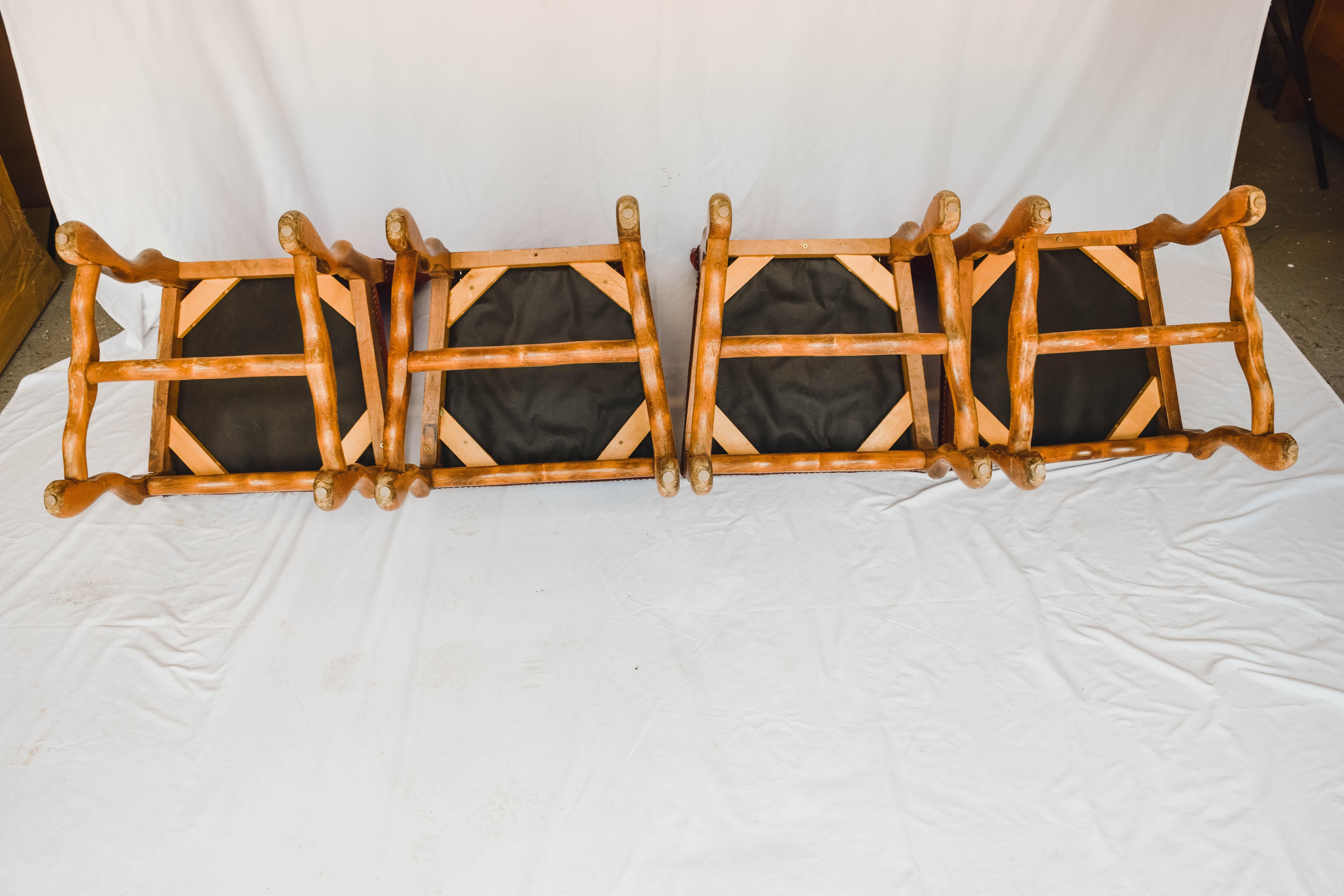 Set of 8 Os de Mouton Chairs 1