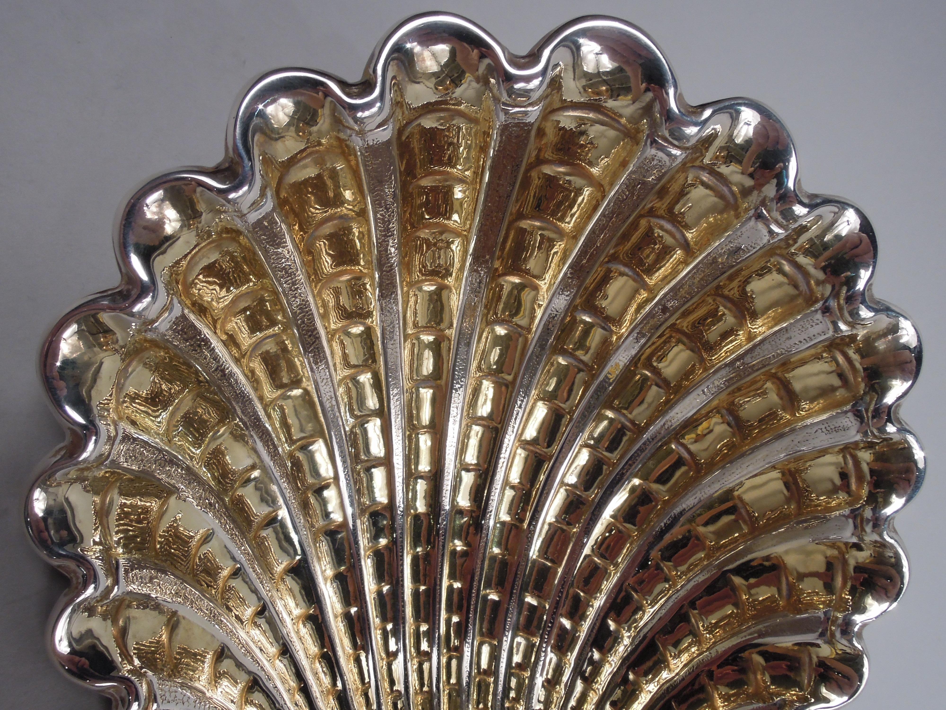 Set of 8 Pampaloni Italian Classical Scallop Shell Bowls For Sale 2