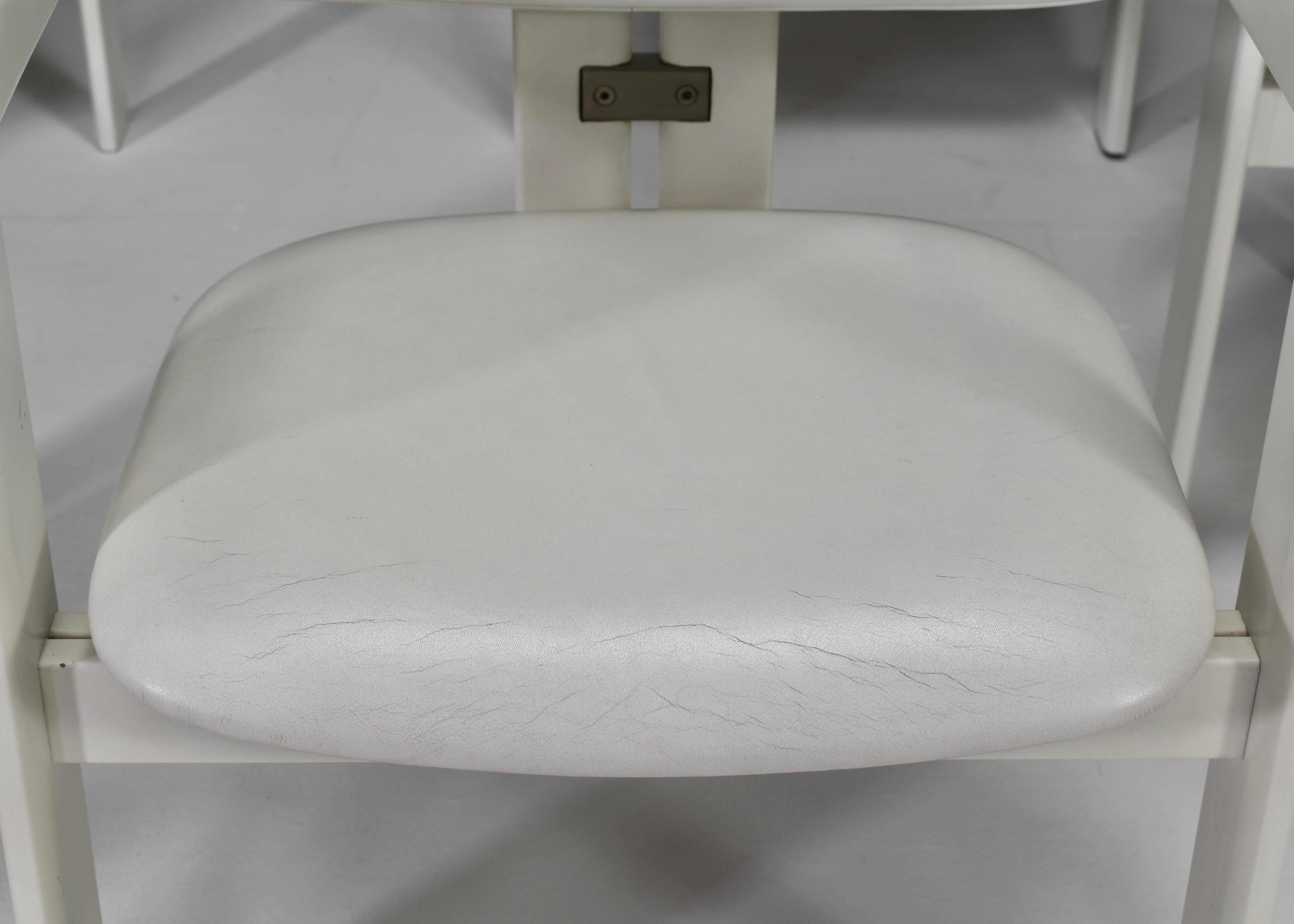 Set of 8 Pamplona Chairs in Leather by Augusto Savini for POZZI - Italy, 1965 For Sale 5