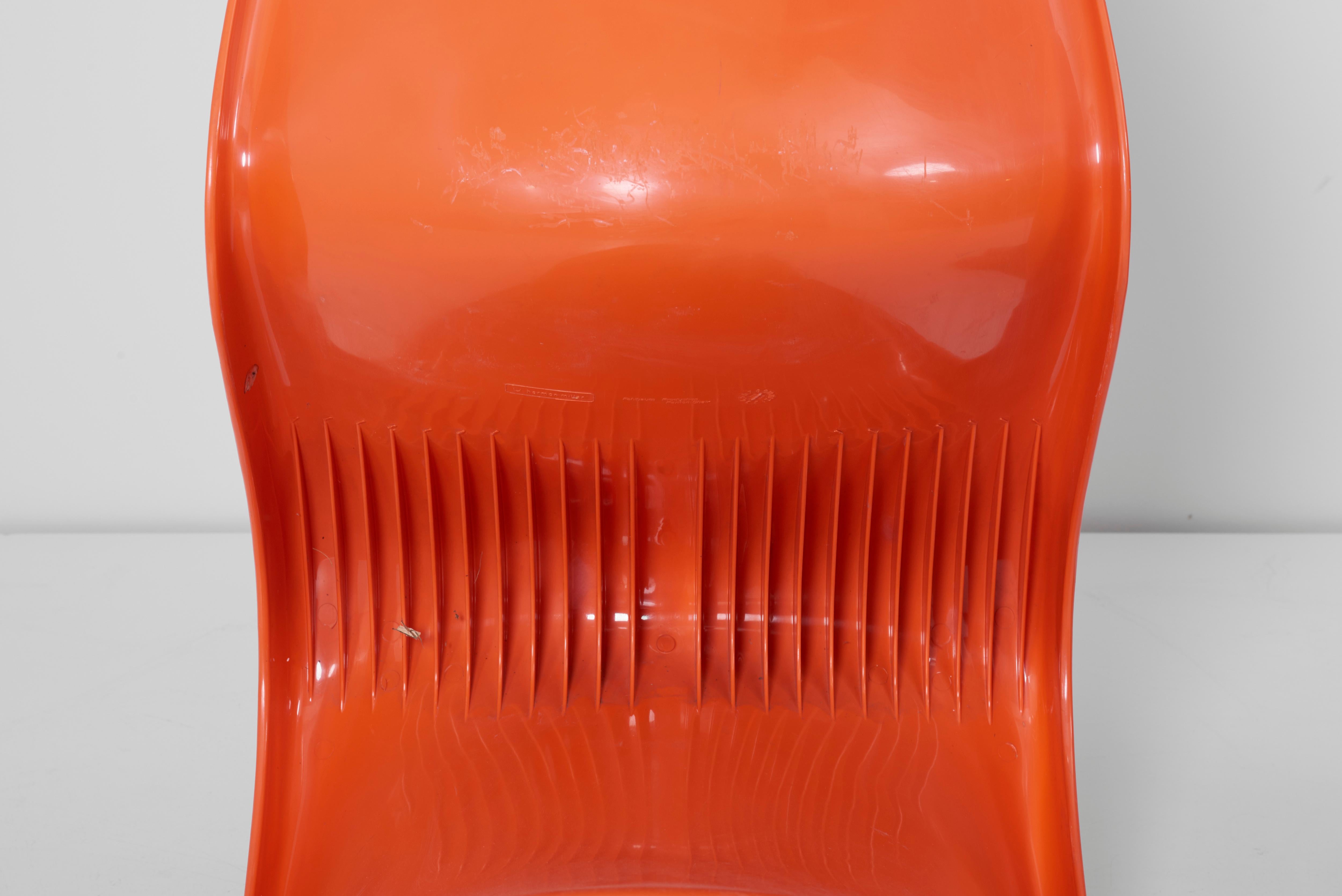 Set of 8 Panton Chairs by Verner Panton for Fehlbaum / Herman Miller 1