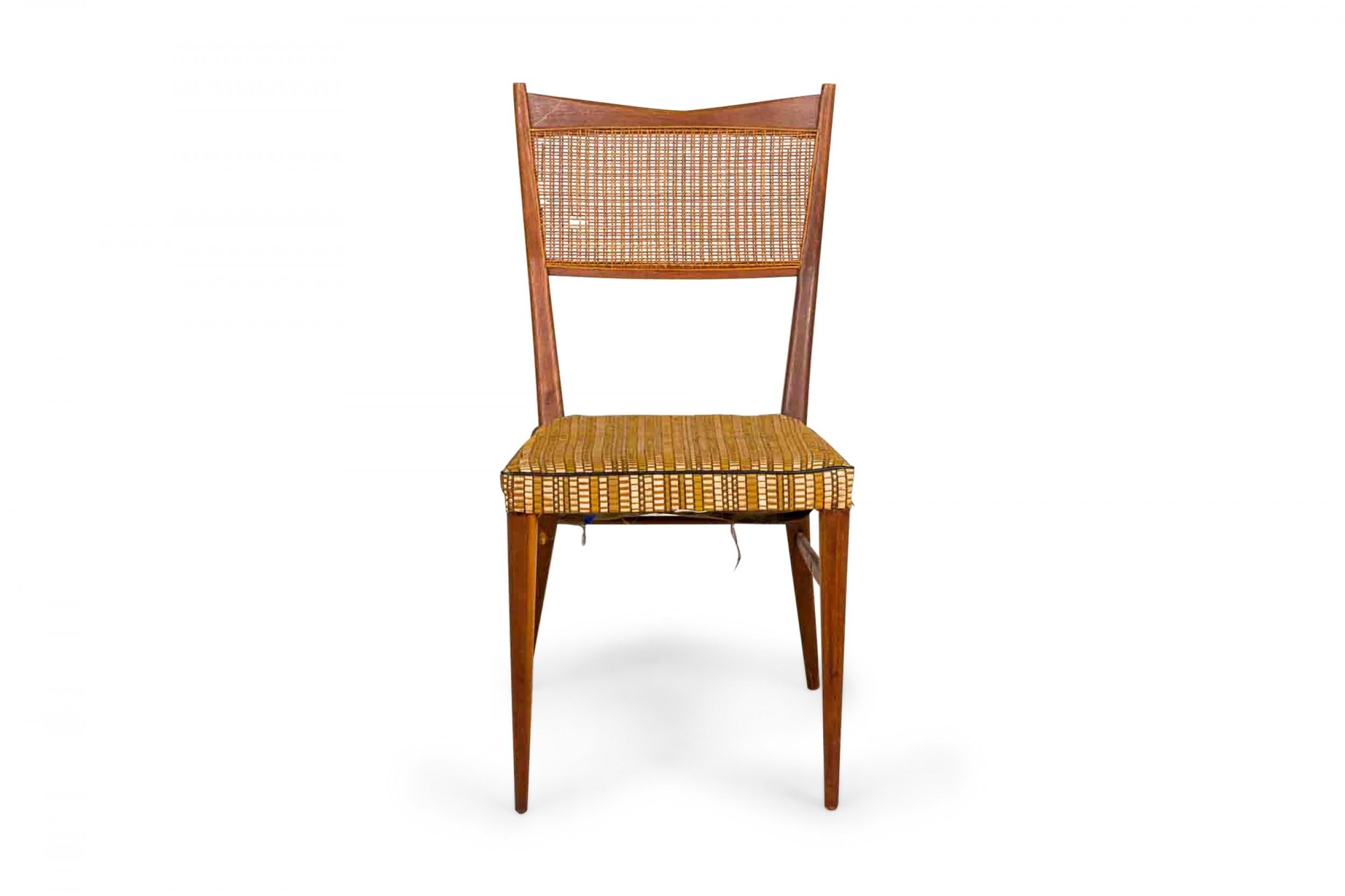 Set di 8 sedie da pranzo in legno con canne di Paul McCobb per Calvin Furniture in vendita 2