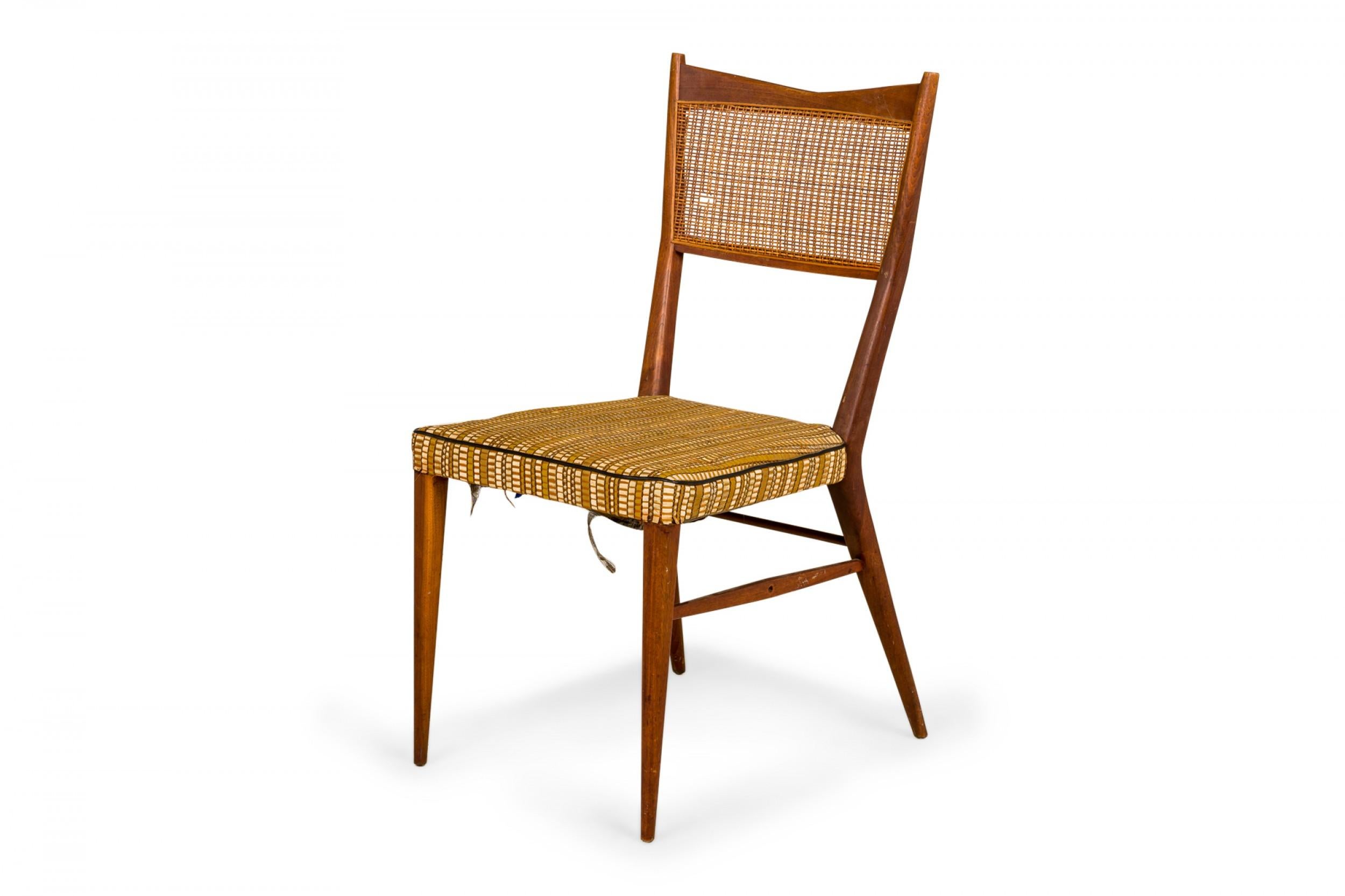 Set di 8 sedie da pranzo in legno con canne di Paul McCobb per Calvin Furniture in vendita 4