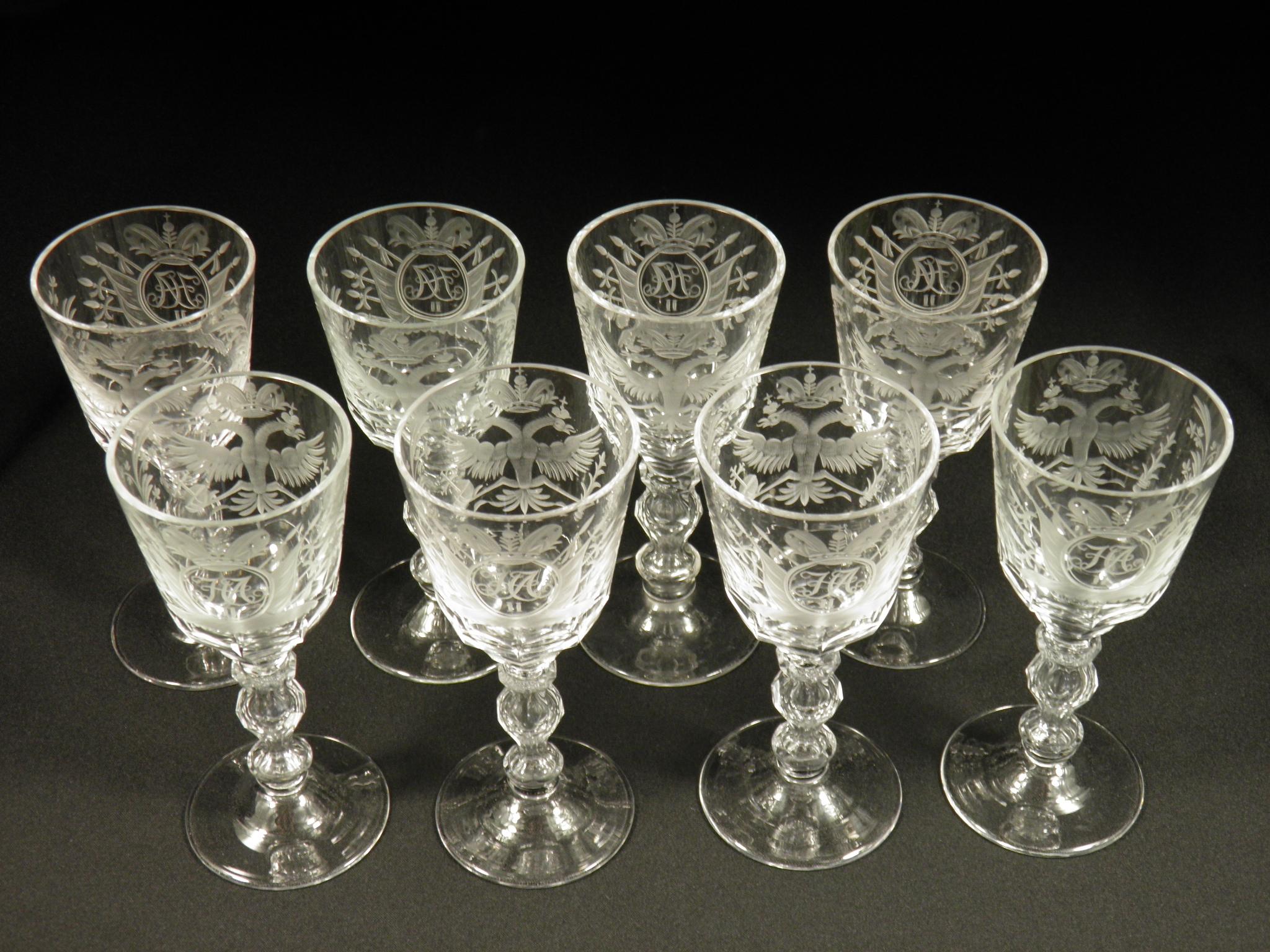 russian crystal glasses