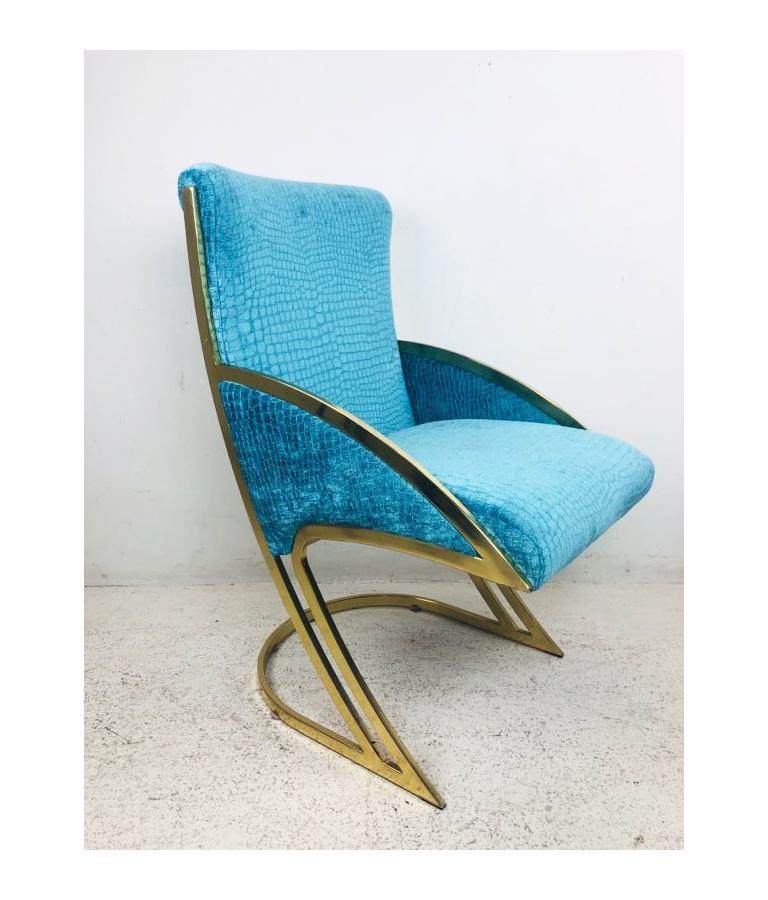 Mid-Century Modern Set of 8 Pierre Cardin Dining Chairs