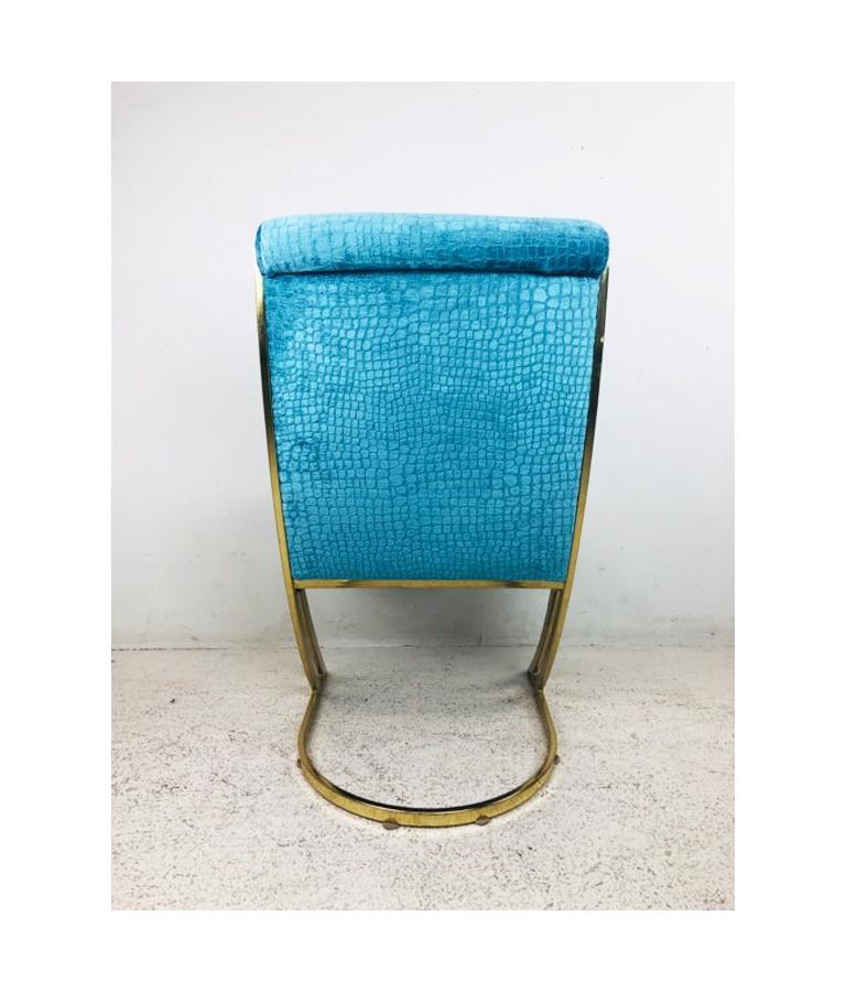 Set of 8 Pierre Cardin Dining Chairs In Good Condition In Dallas, TX