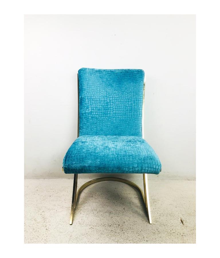Late 20th Century Set of 8 Pierre Cardin Dining Chairs