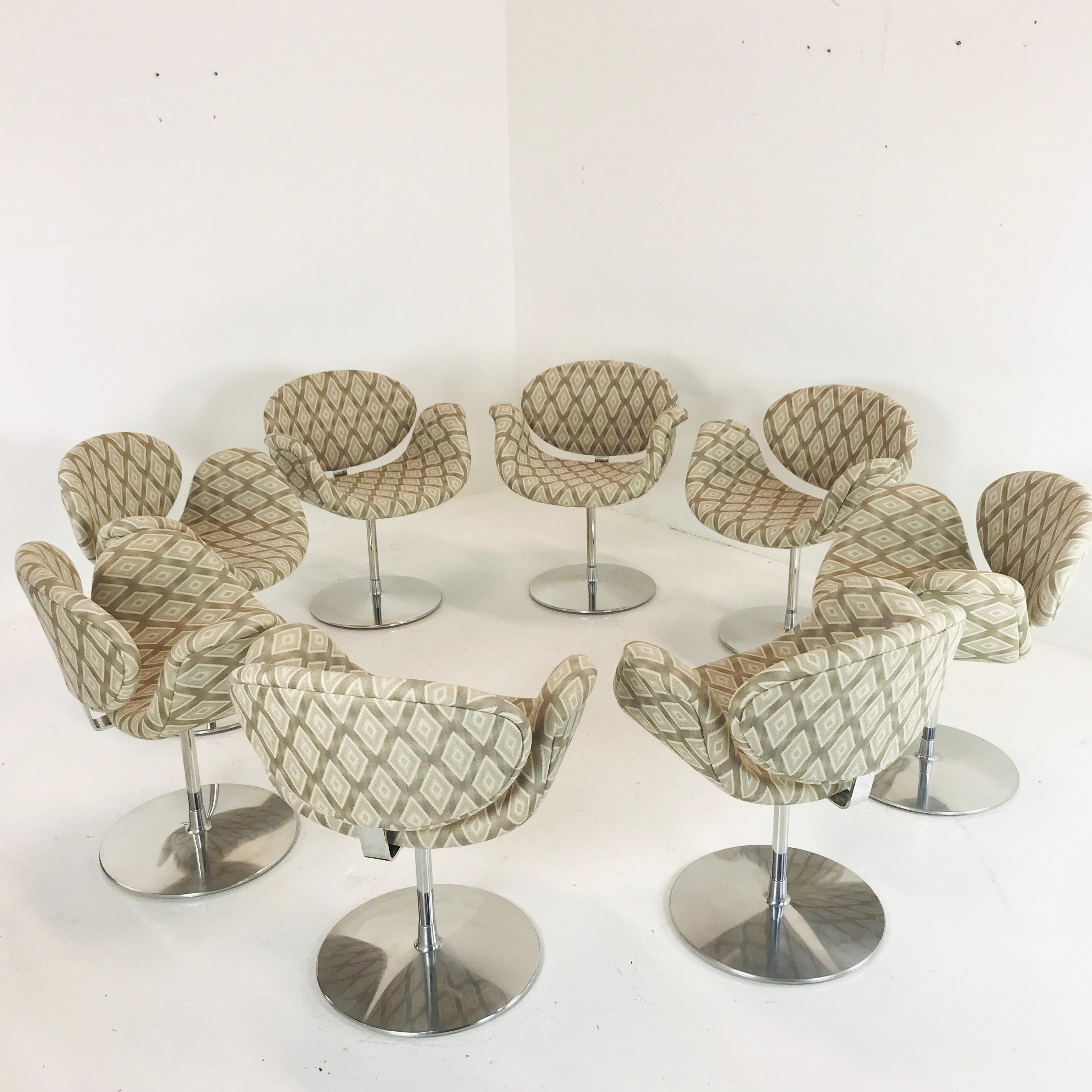 Mid-20th Century Set of 8 Pierre Paulin for Artifort Dining Chairs
