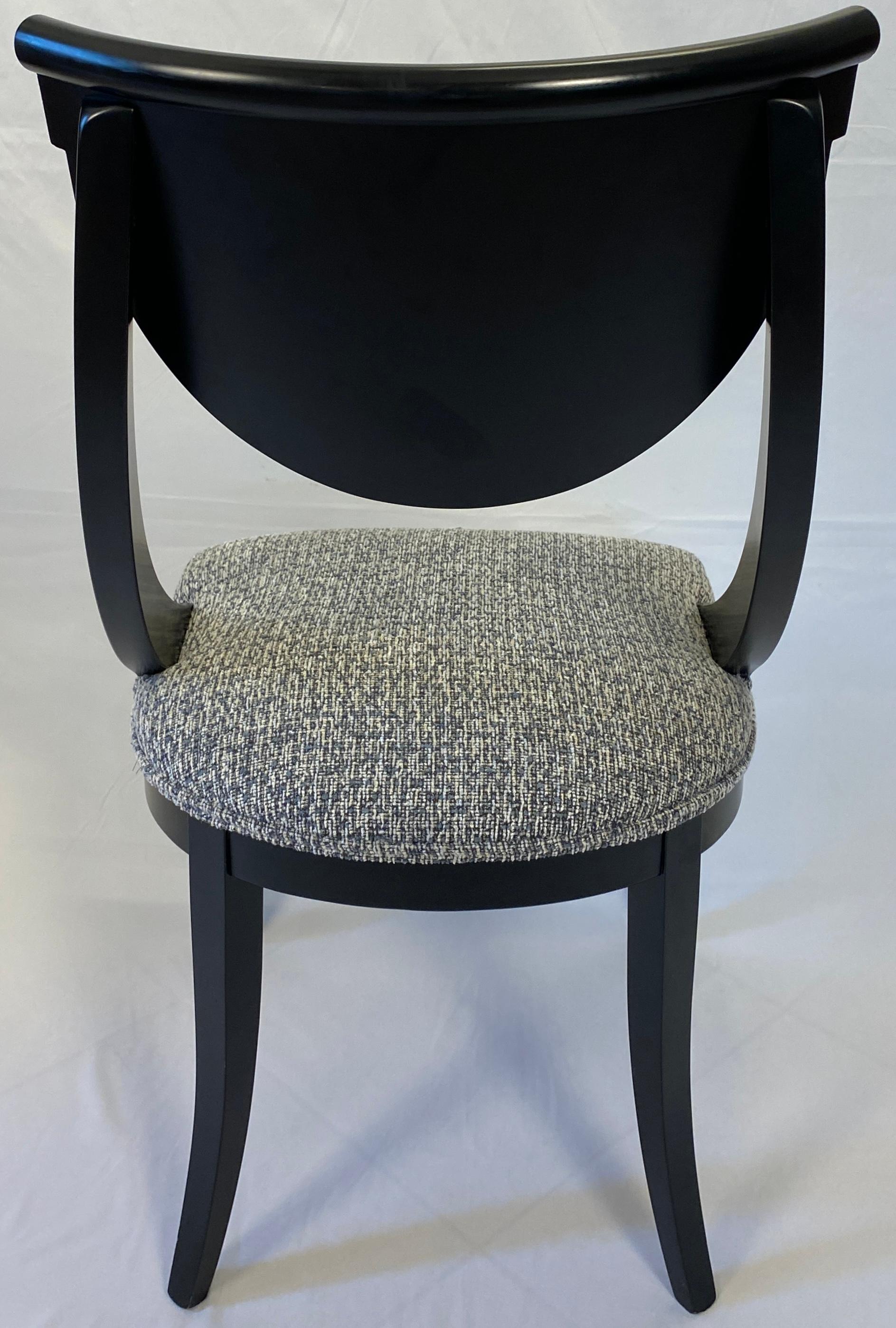 20th Century Pietro Costantini Set of 8 Custom Upholstered Dining Chairs