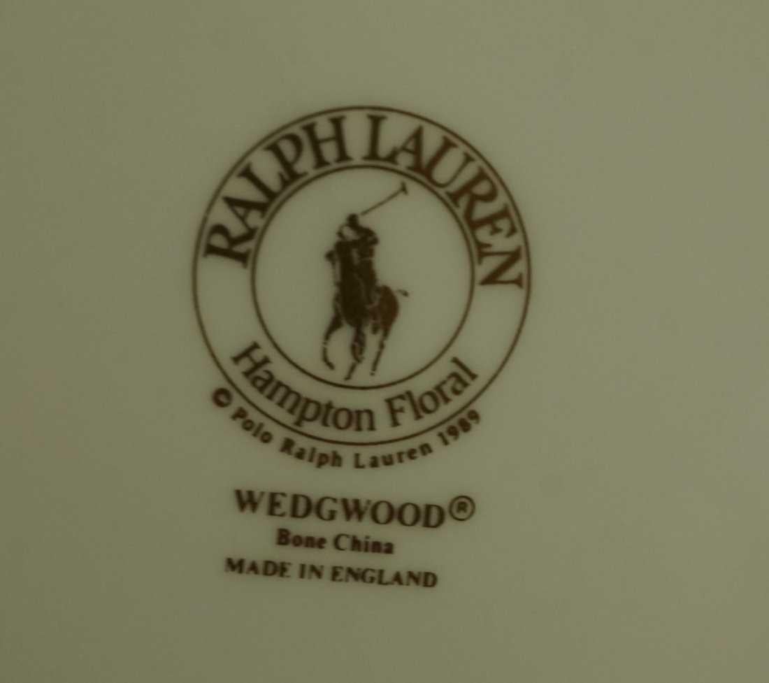 Ralph Lauren Home Vajilla Floral Hampton ~ Juego de 12 cubiertos Inglés en venta