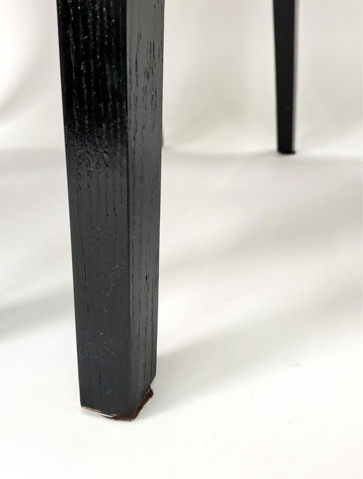 Set of 8 Post Modern Suede Dining Chairs After Eero Saarinen For Sale 8