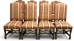 Satz von 8 - Ralph Lauren Louis XIV Esszimmerstühle
