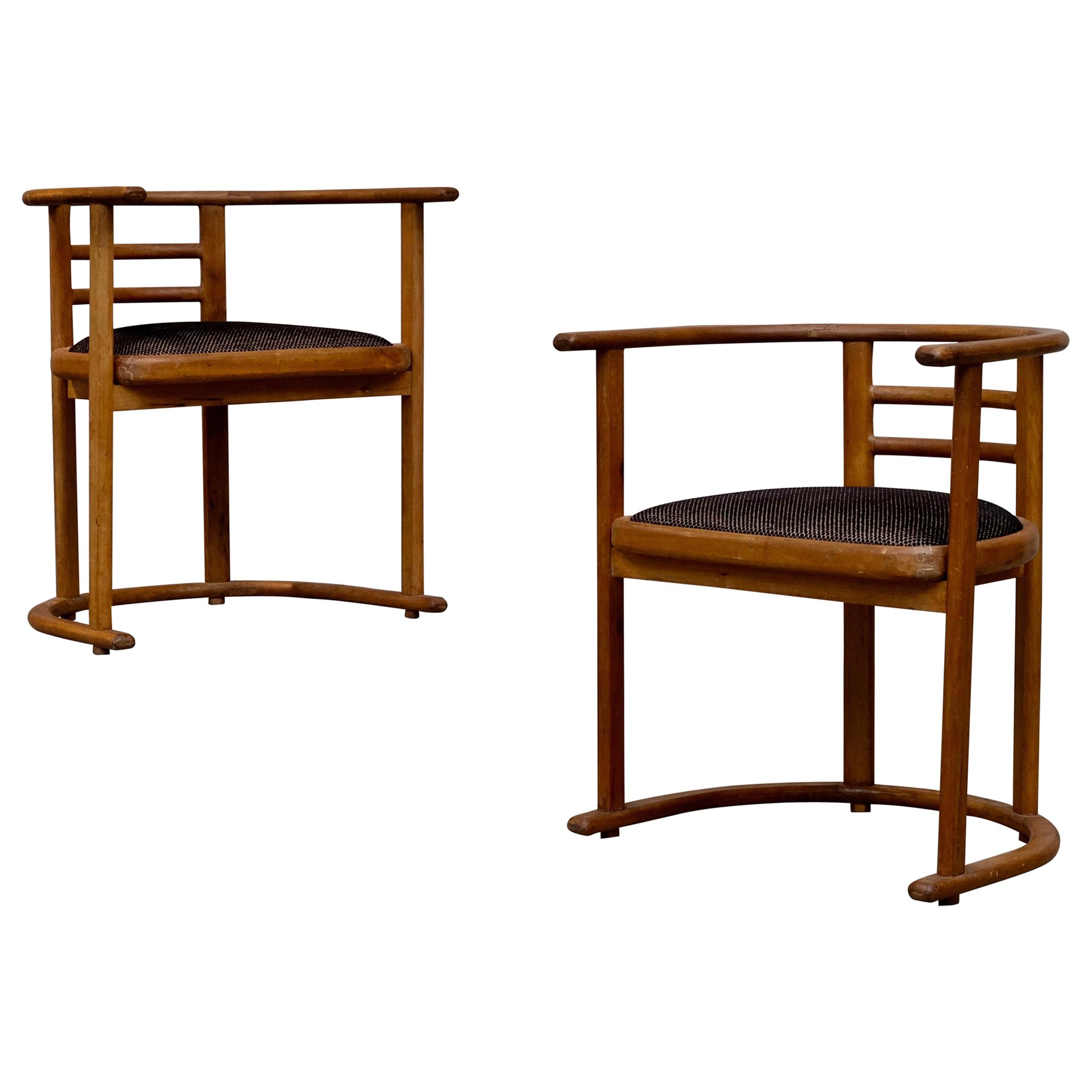 Set of 8 Rare Dining Chairs, Sweden, circa 1920s