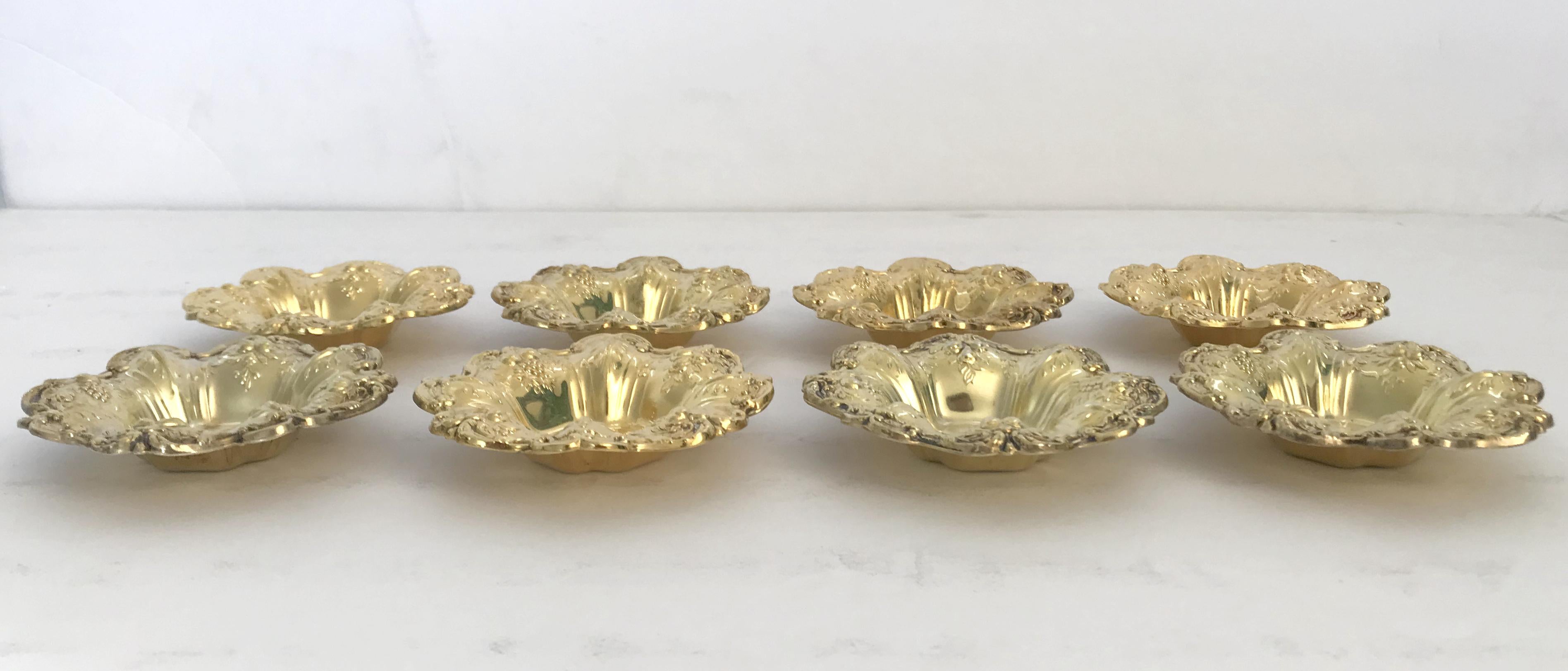 Set of 8 Reed & Barton Francis I Sterling Silver Bowls For Sale 2