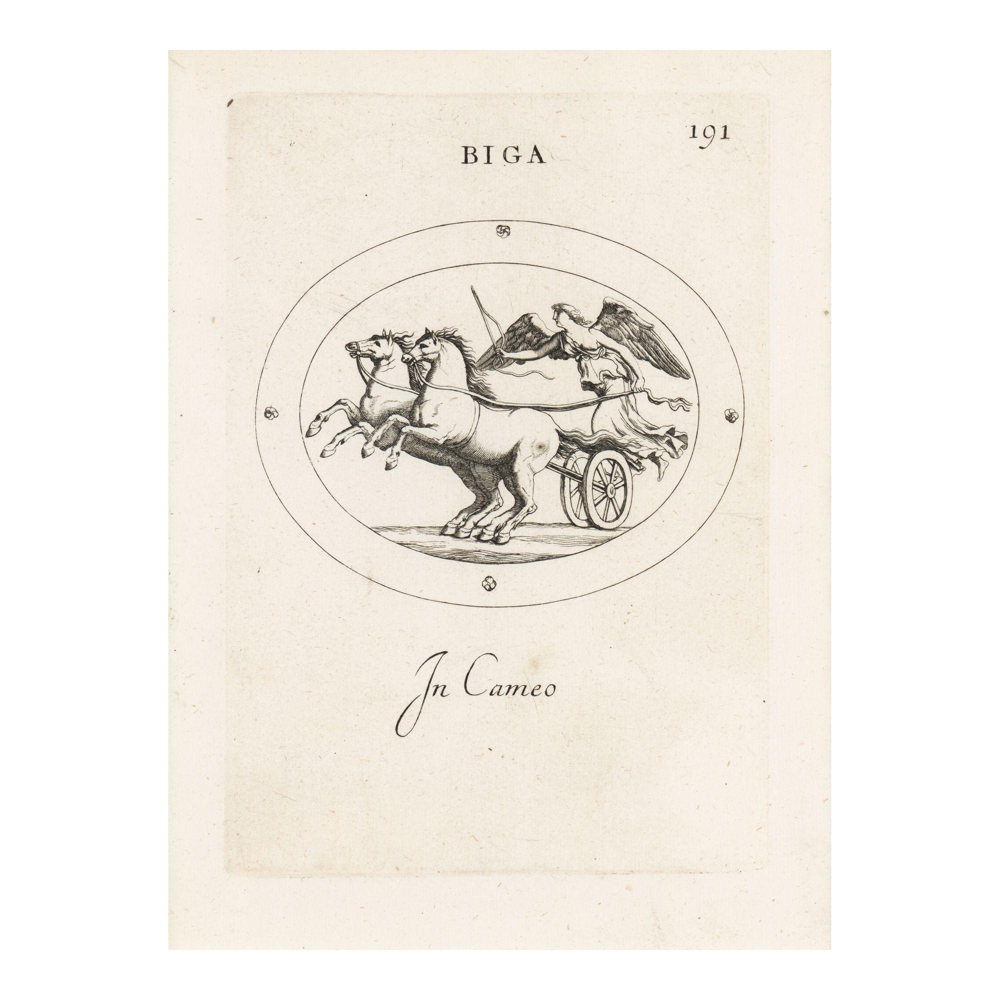Set of 8 Roman intaglio engravings by Leonardo Agostini, 1685-1793 For Sale 4