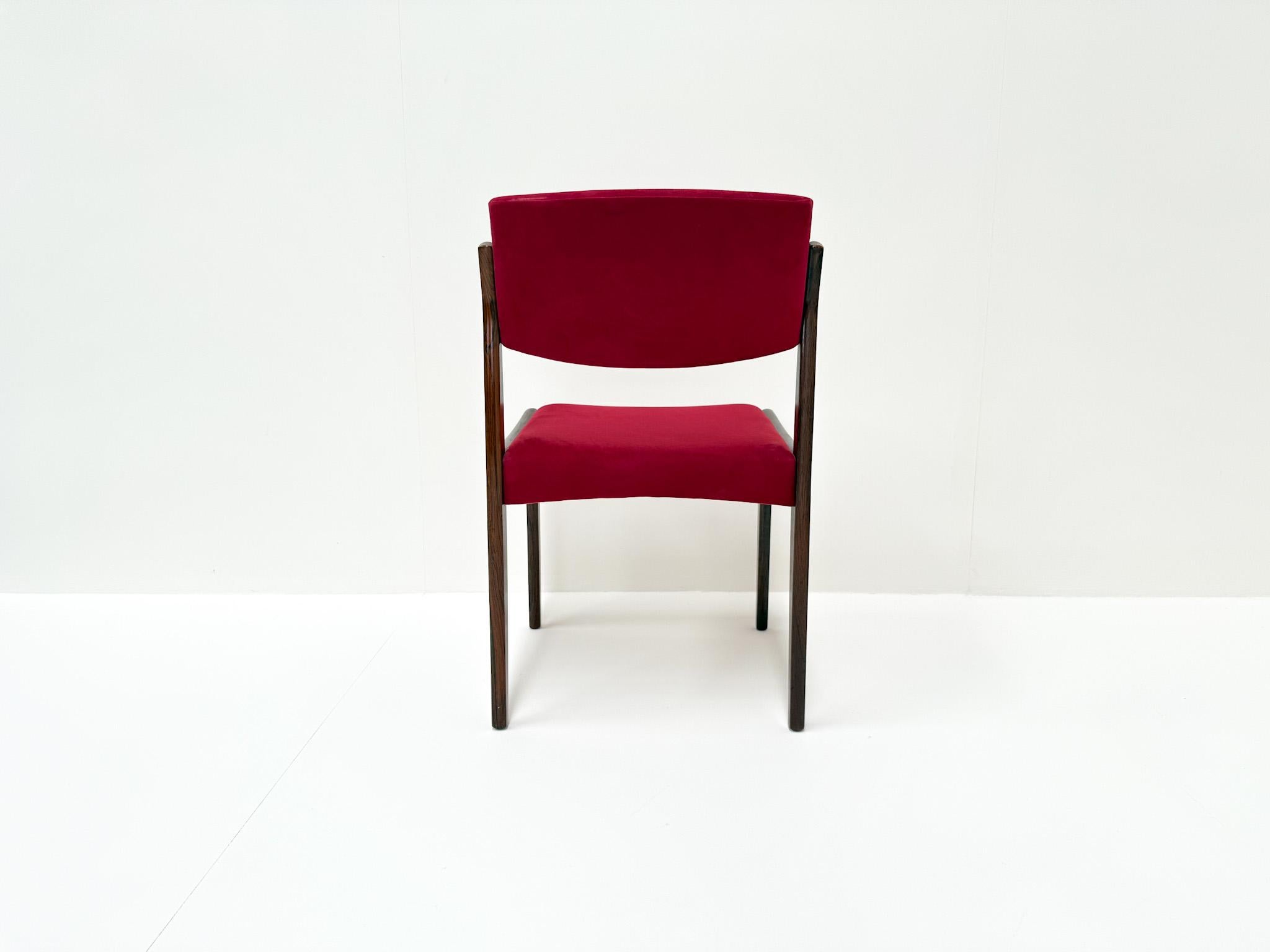 Set of 8 Rosewood Dining Chairs by H.W. Klein for Bramin, 1960s en vente 2