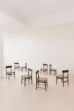 Set di 8 sedie 'Lucio' in palissandro, Sergio Rodrigues, 1956, metà secolo brasiliano