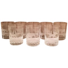 Set of 8 Rowland Ward Old Fashion Glasses