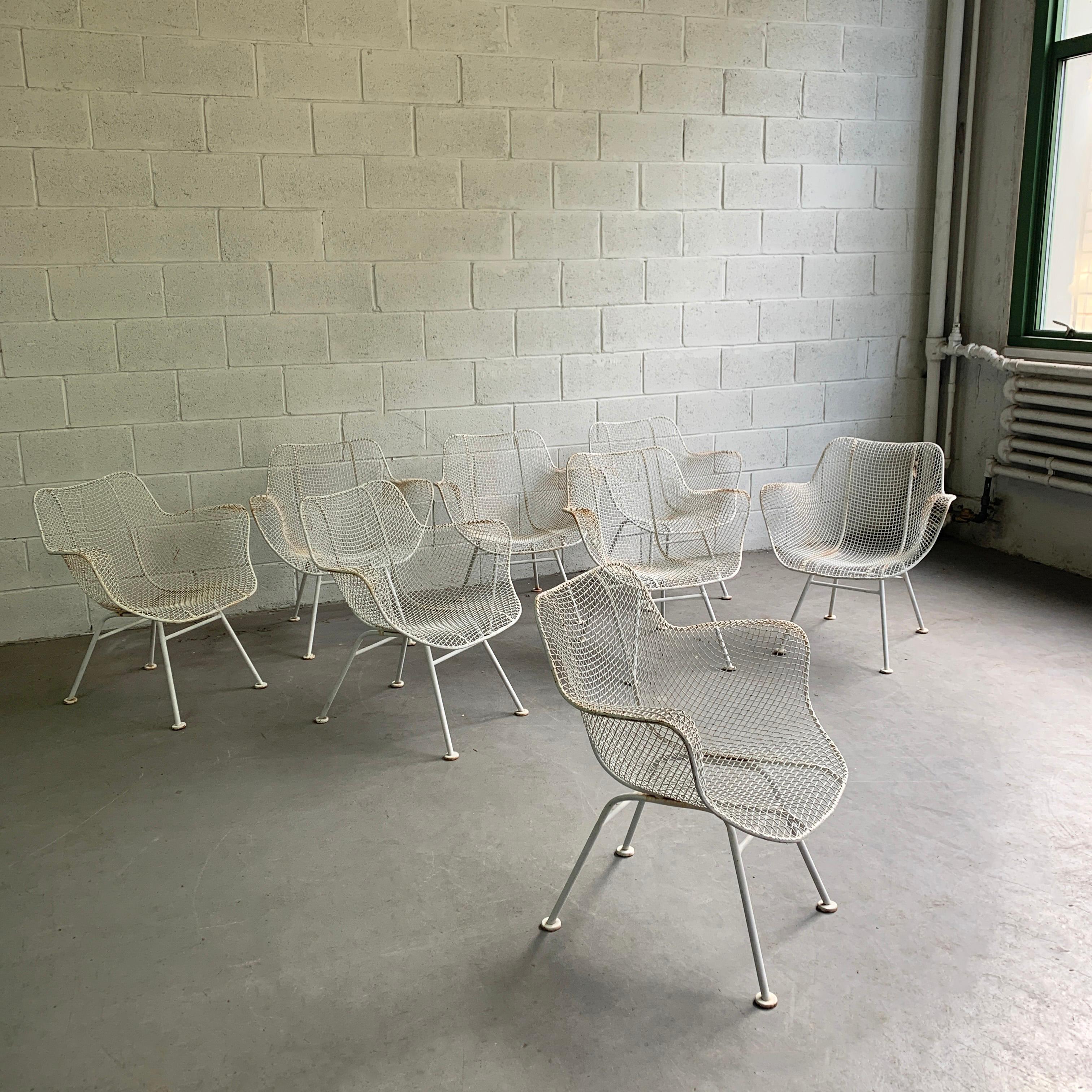 20ième siècle Ensemble de 8 fauteuils Russell Woodard Sculptura en vente