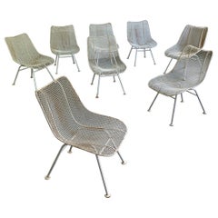 Set of 8 Russell Woodard Sculptura Side Chairs